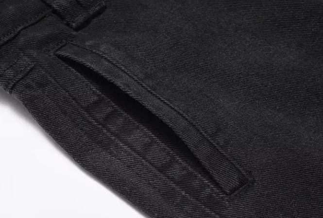 Japanese Brand × Jean Y2K Streetwear Multi Pocket Black Cargo Jeans Size US 28 / EU 44 - 4 Thumbnail