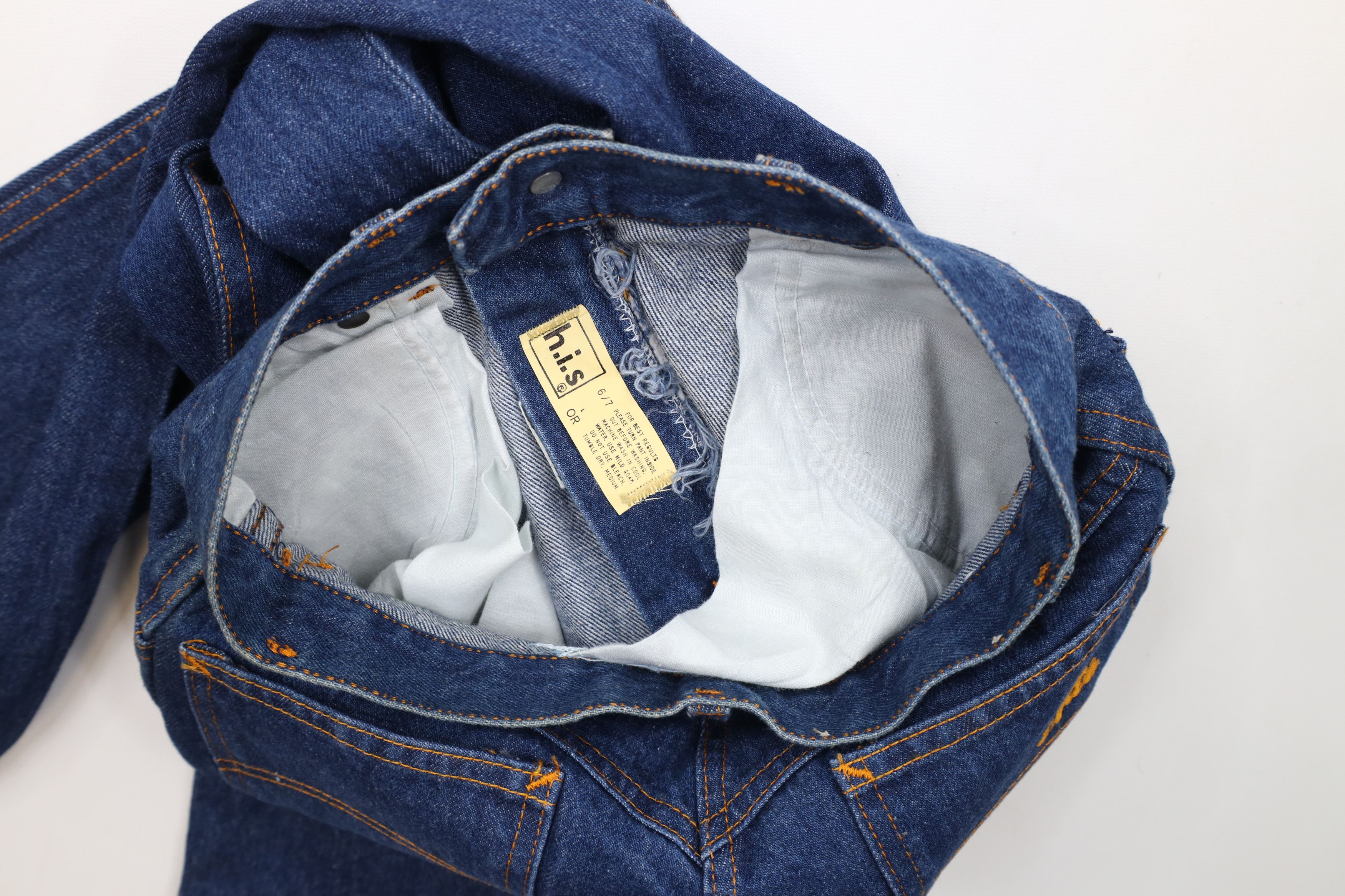 Vintage Vintage 80s 90s Streetwear High Waist Denim Mom Jeans Blue Size 28" / US 6 / IT 42 - 9 Thumbnail