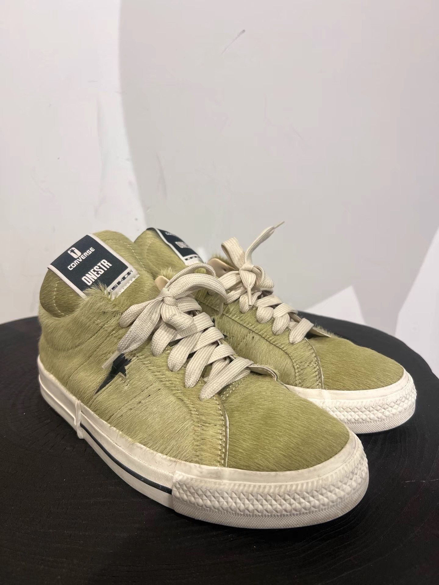 Rick Owens Rick Owens Drkshdw Pony Hair Star Sneakers K35 Size US 11 / EU 44 - 2 Thumbnail