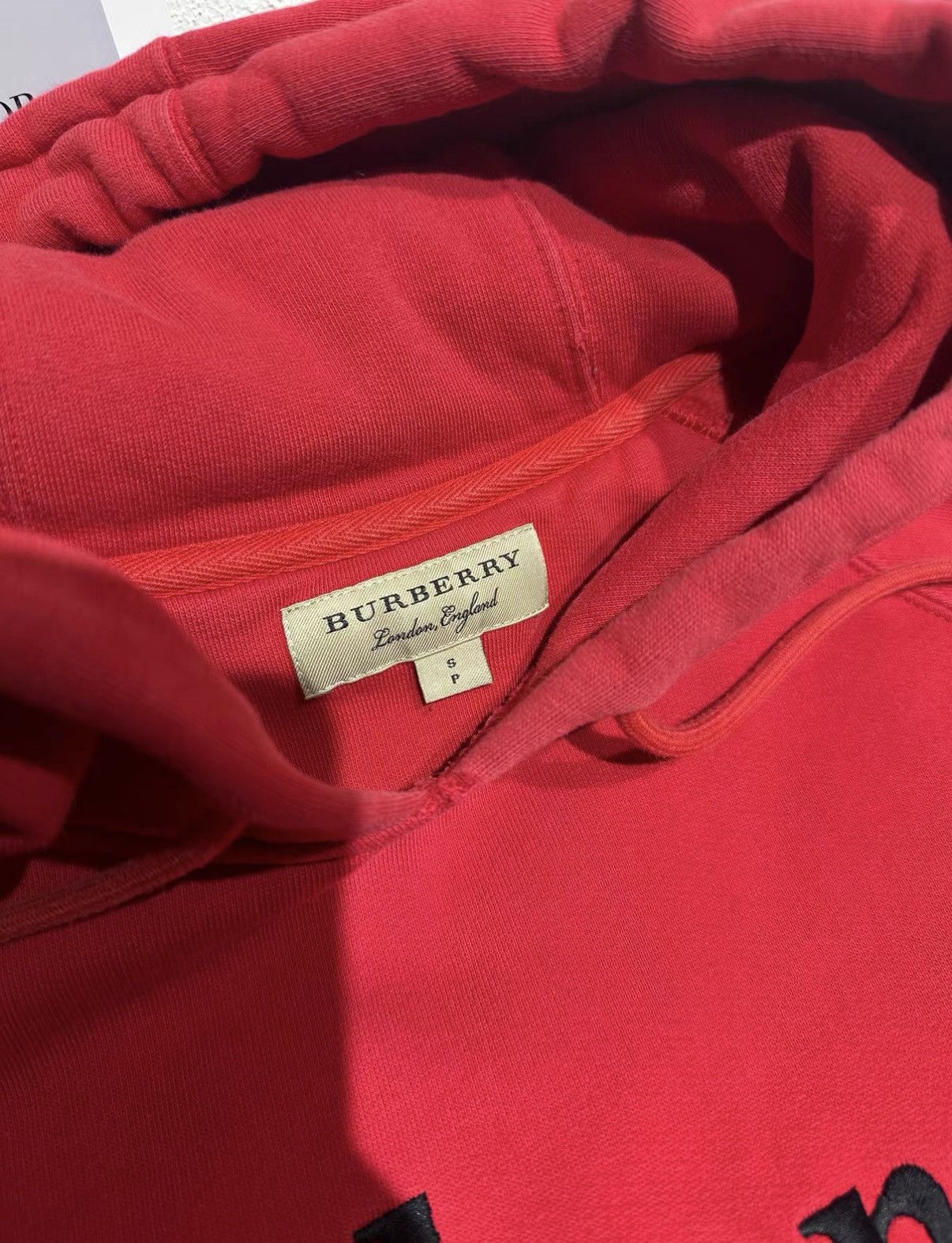 Burberry Burberry bright red sweatshirt J38 Size S / US 4 / IT 40 - 2 Thumbnail