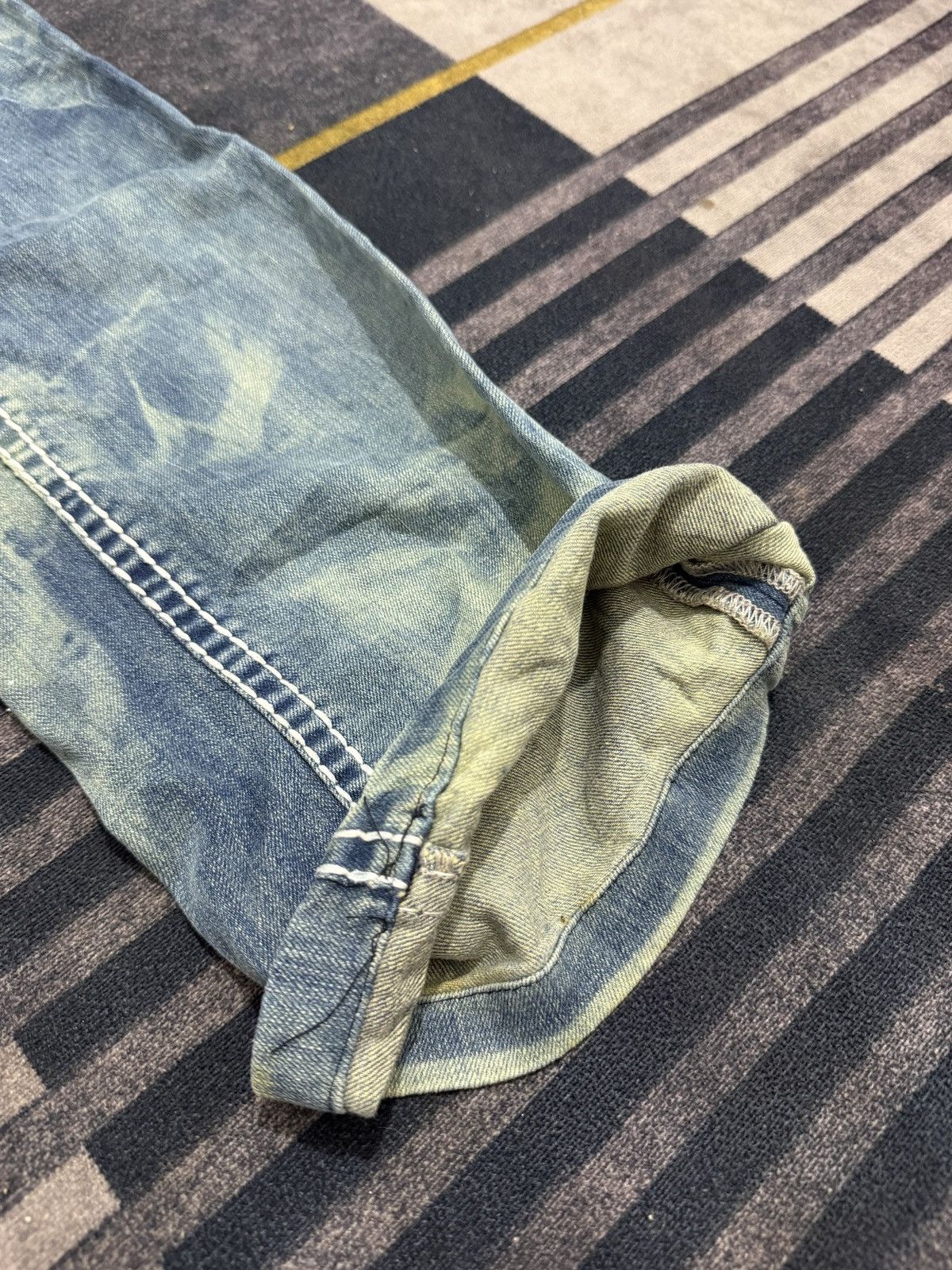 Tornado Mart CLRIDE.n FLARE IFSIXl DENIM PANTS Size US 28 / EU 44 - 15 Thumbnail