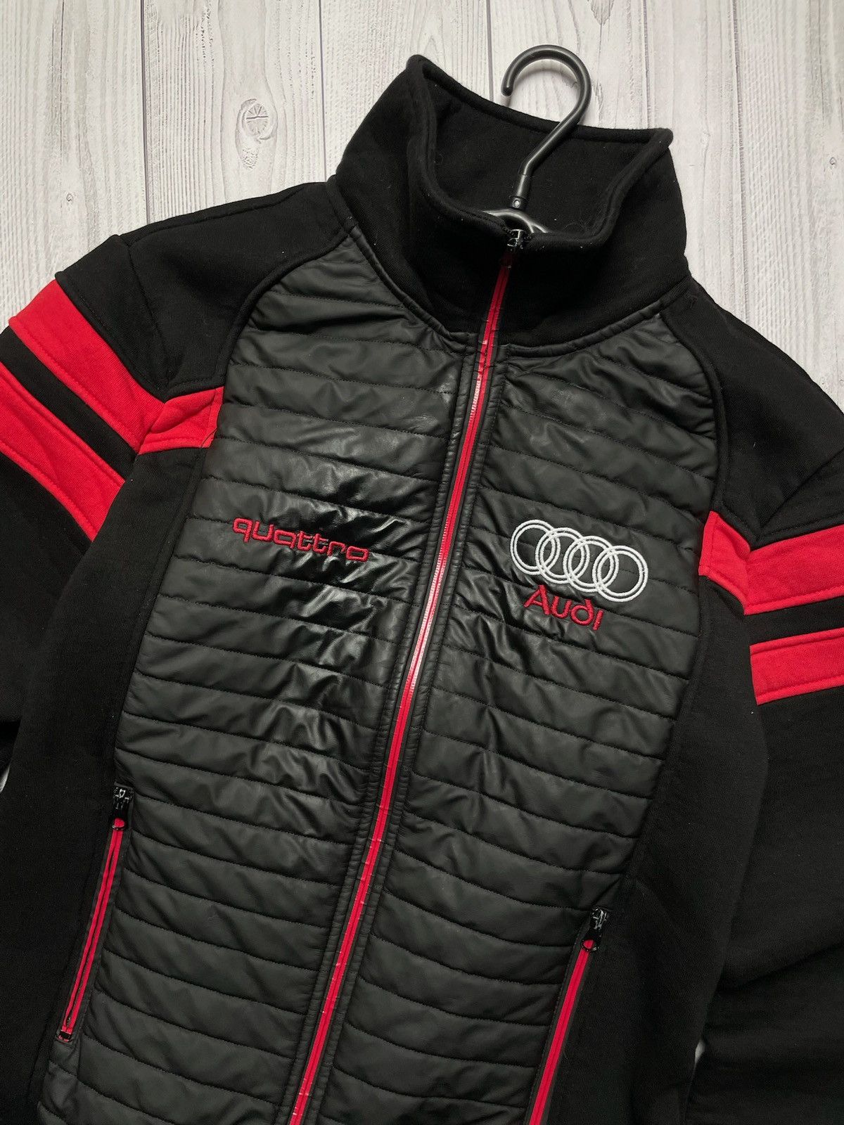 Vintage Vintage Audi Quattro tracksuit size L logo rare Size US L / EU 52-54 / 3 - 4 Thumbnail