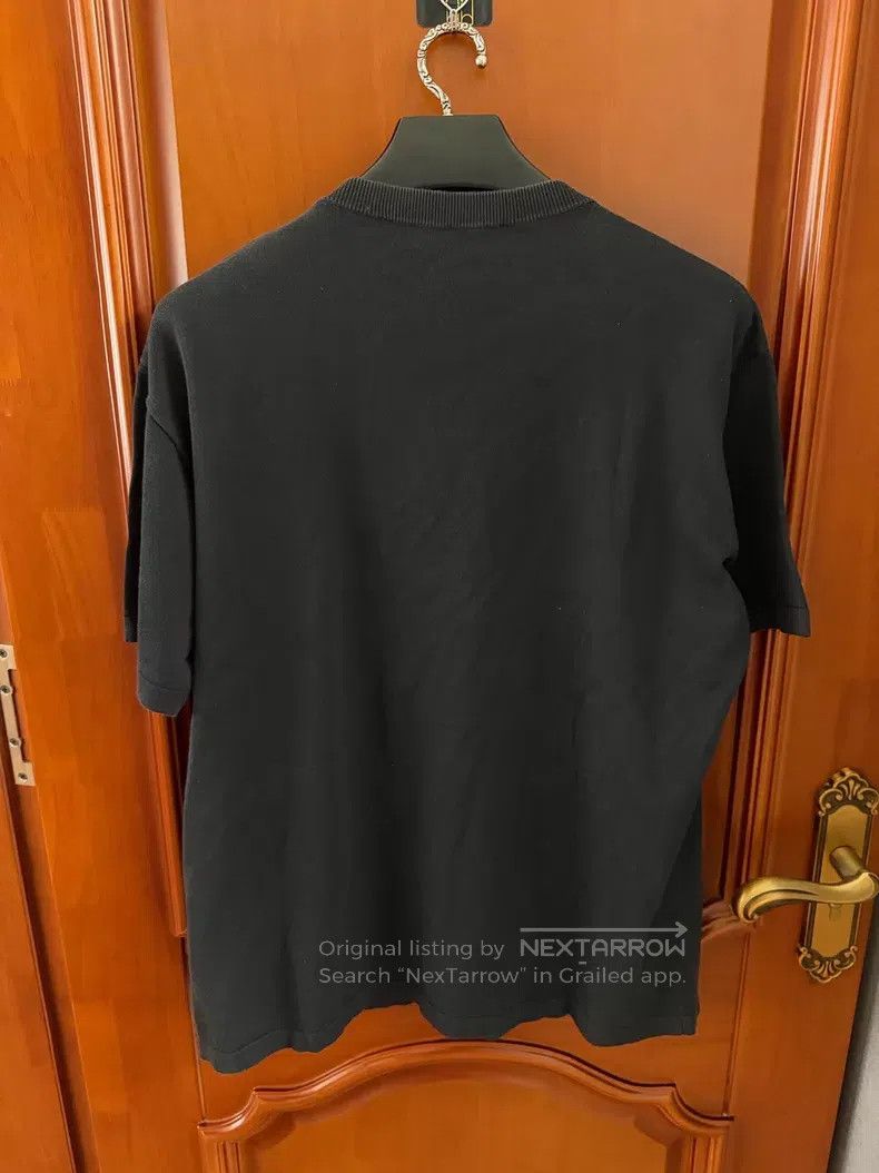 Louis Vuitton Louis Vuitton Black Portrait Knit Short Sleeve Size US L / EU 52-54 / 3 - 2 Thumbnail