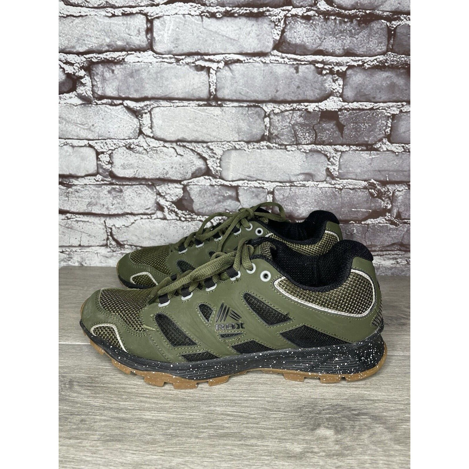 Other RBX Durango 3 Green & Black Athletic Trail Lace Running Shoe Size US 10 / EU 43 - 23 Thumbnail