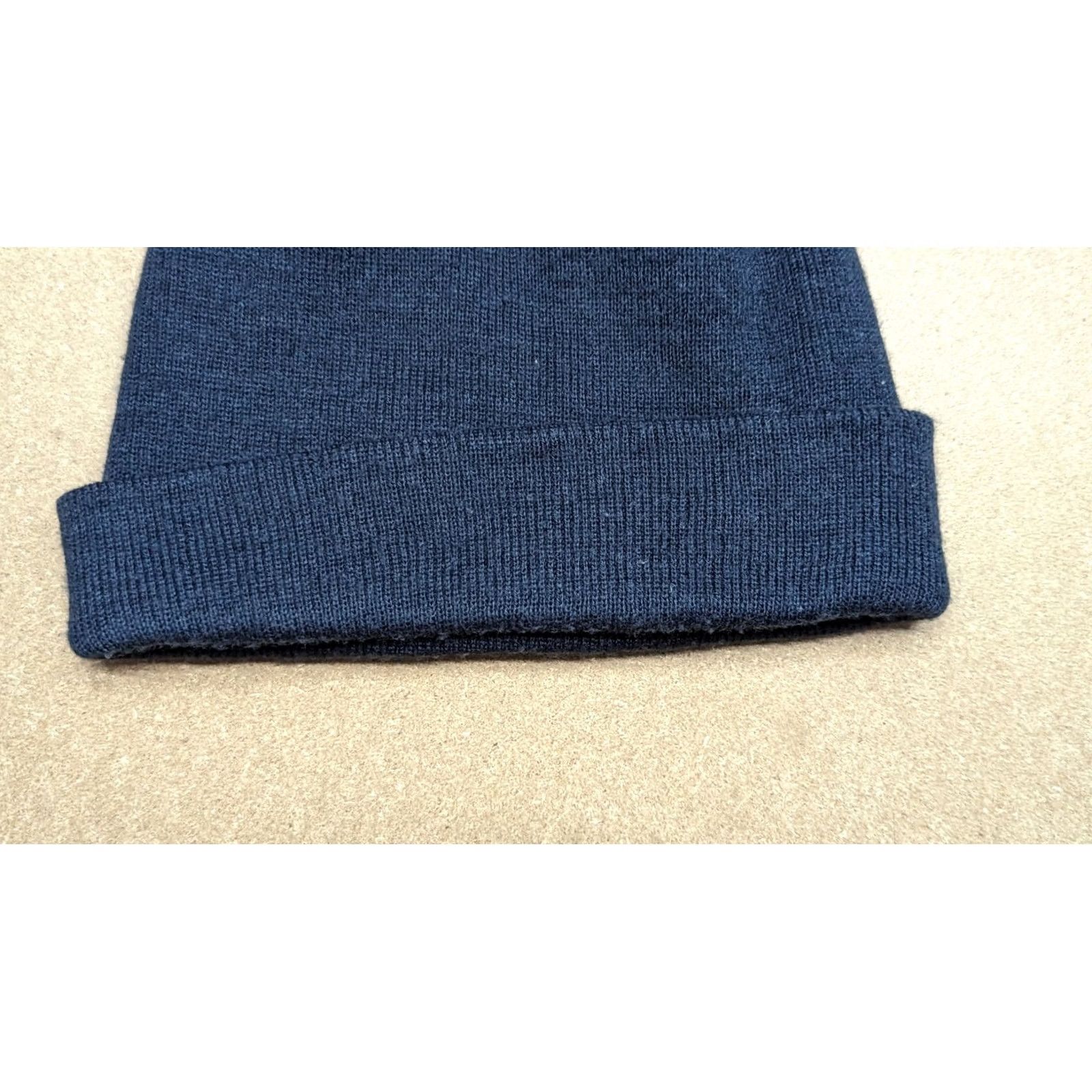 Vintage SCOTT Blue Beanie Hat One Size Cuffed Casual Beanie Unisex Adults Knit Lined Winter Fall Spring Sports Cap Mens Womens Boys Girls Size ONE SIZE - 8 Thumbnail