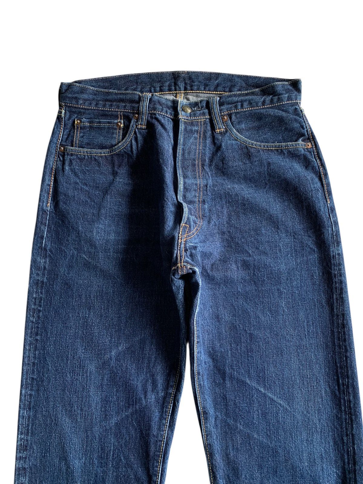 Sugar Cane VINTAGE SUGAR CANE’S STAR SELVEDGE BUTTON FLY JAPANESE DENIM Size US 32 / EU 48 - 14 Thumbnail
