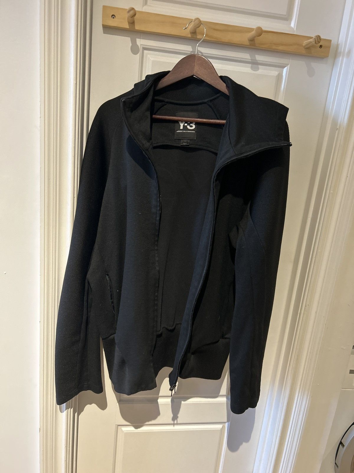 Y-3 Y-3 Black Tech Hoodie Size US L / EU 52-54 / 3 - 2 Thumbnail