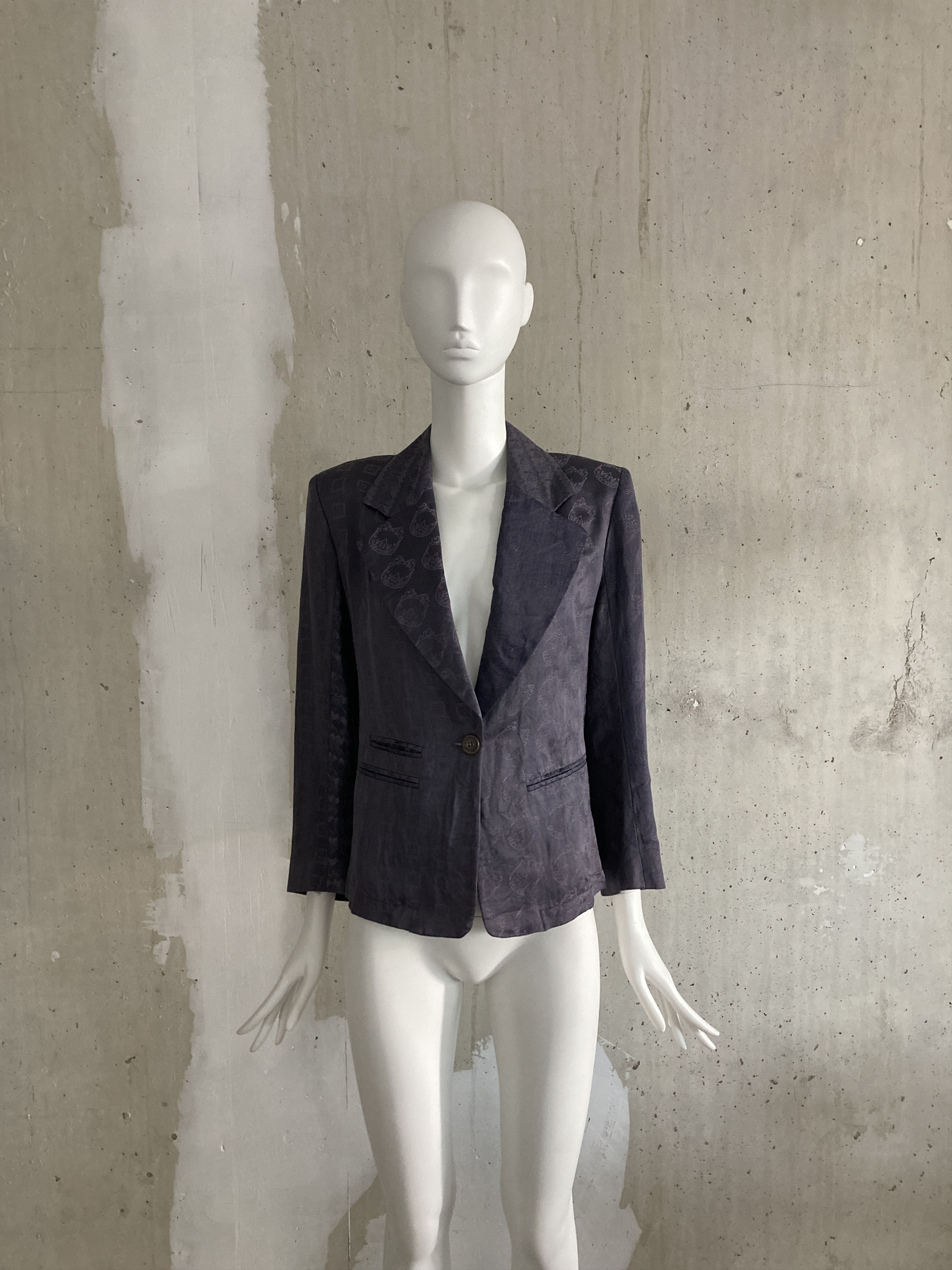 Ann Demeulemeester Early 90's Silk Jacket Size M / US 6-8 / IT 42-44 - 1 Thumbnail