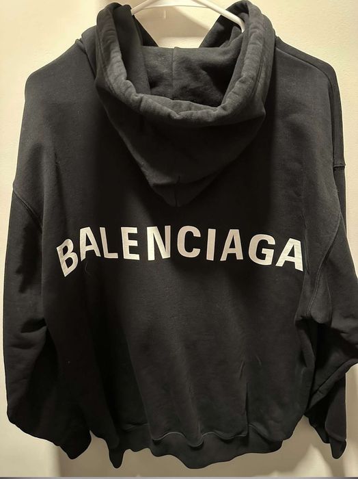 Balenciaga hoodie top grailed