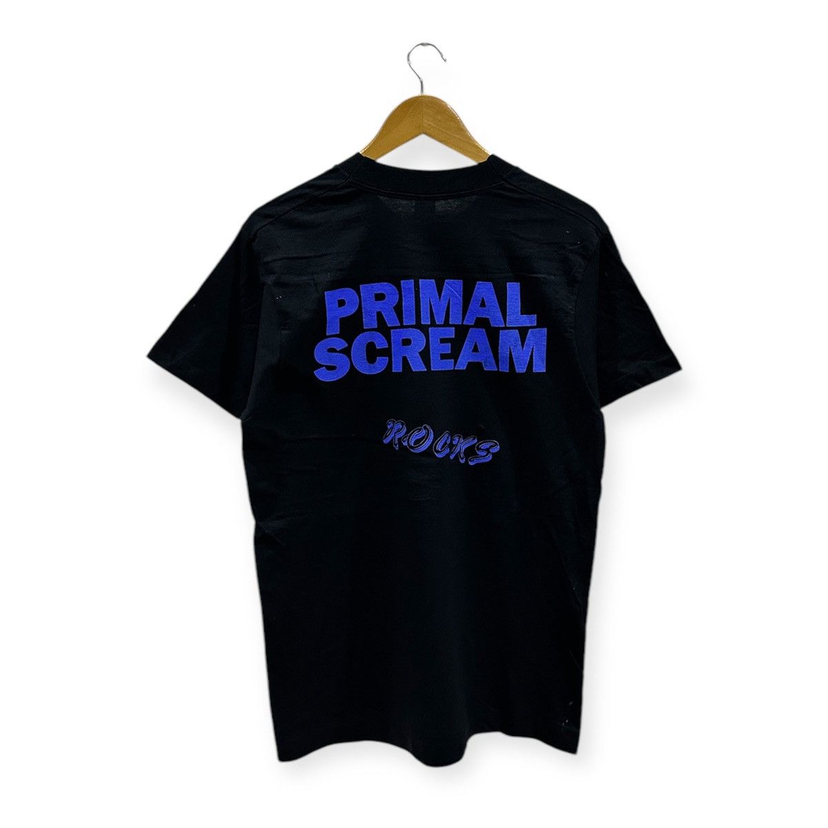 Band Tees × Vintage vintage 90s PRIMAL SCREAM rocks single promo t-shirts Size US L / EU 52-54 / 3 - 2 Thumbnail