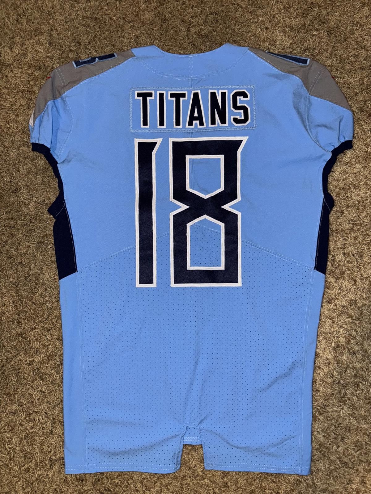 Nike Nike Men’s Made USA Tennessee Titans Team Issued Jersey Size US XL / EU 56 / 4 - 8 Thumbnail