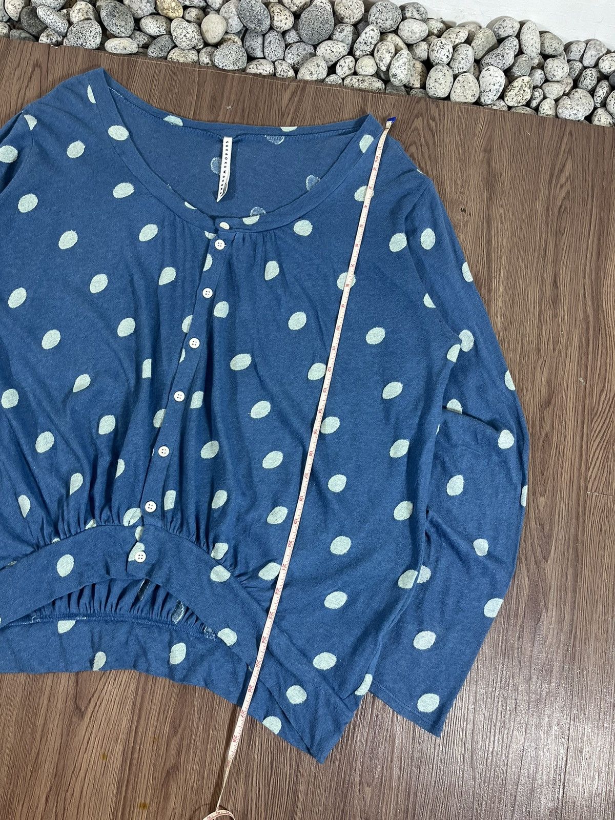 Issey Miyake Sunao Kuwahara Vintage Polkadot Loose Cardigan Size US M / EU 48-50 / 2 - 8 Thumbnail