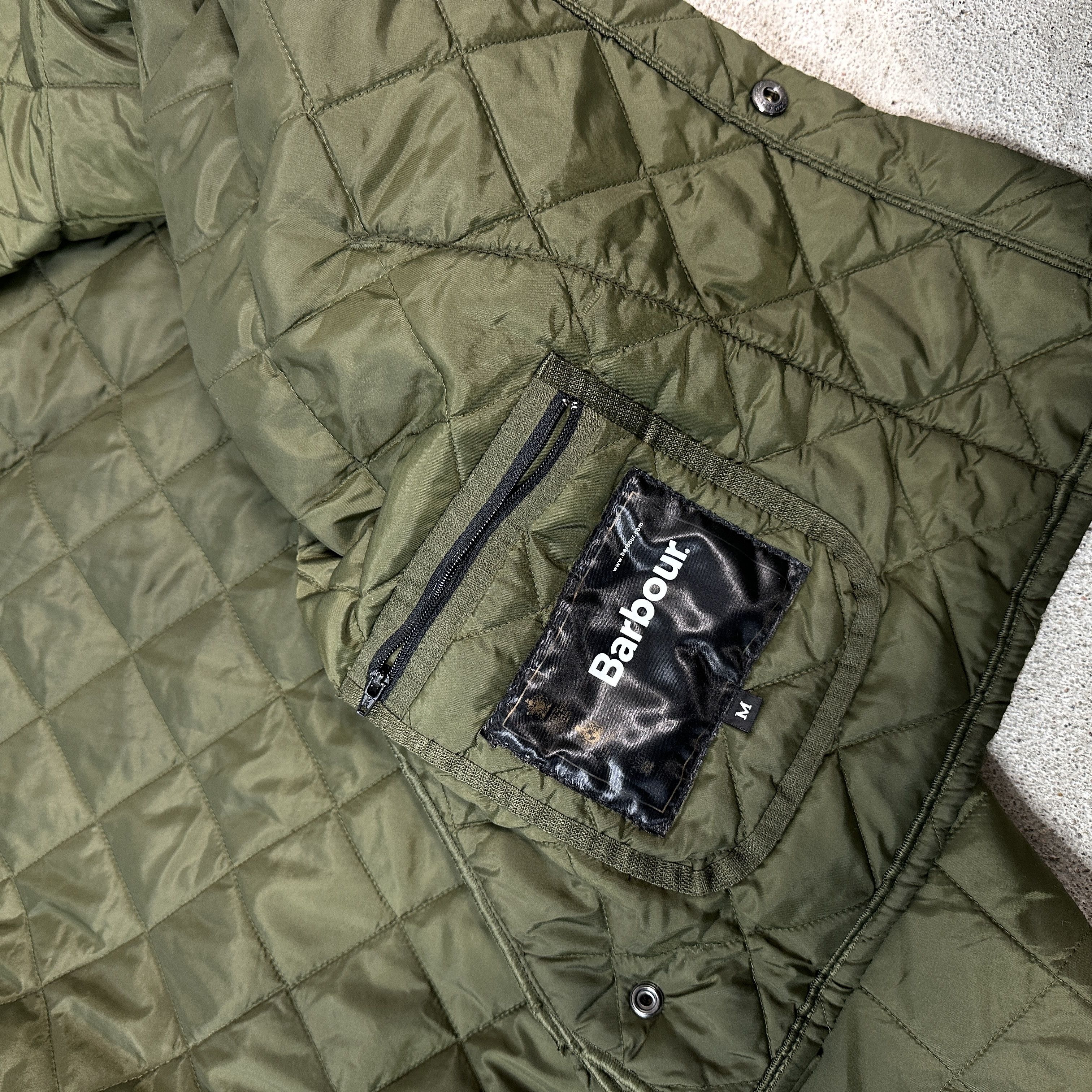 Barbour × Vintage Barbour Quilted Jacket Size M / US 6-8 / IT 42-44 - 6 Thumbnail