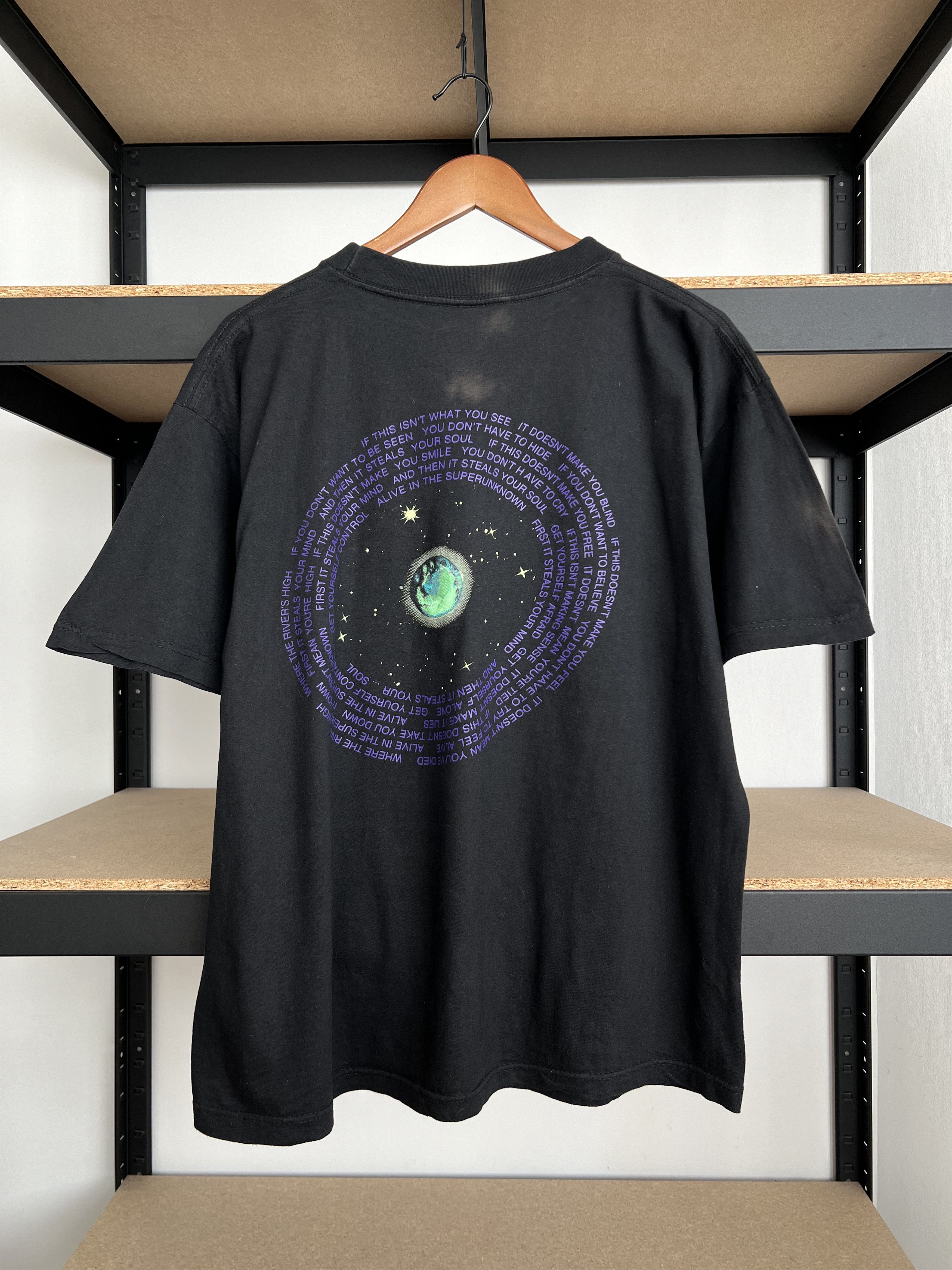 Band Tees Vintage 1994 Soundgarden Superunknown Tour Black T-shirt Size US XL / EU 56 / 4 - 2 Thumbnail