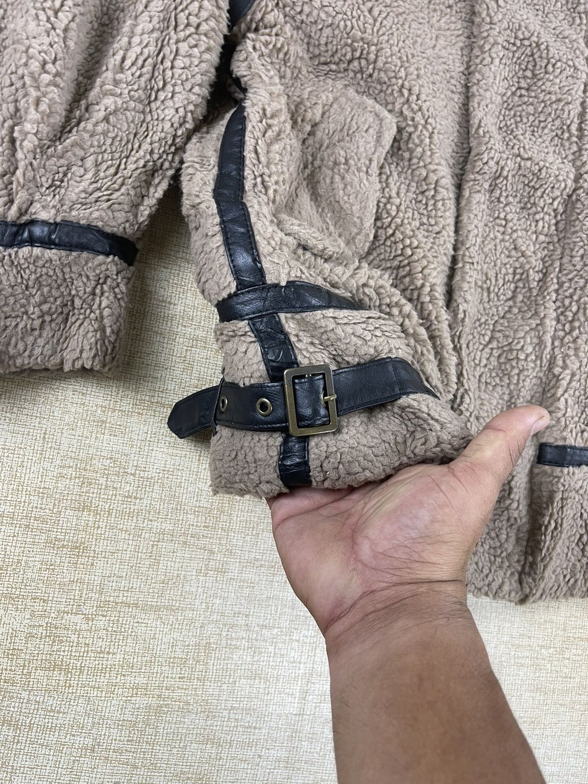 Japanese Brand × Vintage Vintage Japanese Brand B-3 Style Sherpa Jacket Size US M / EU 48-50 / 2 - 7 Thumbnail