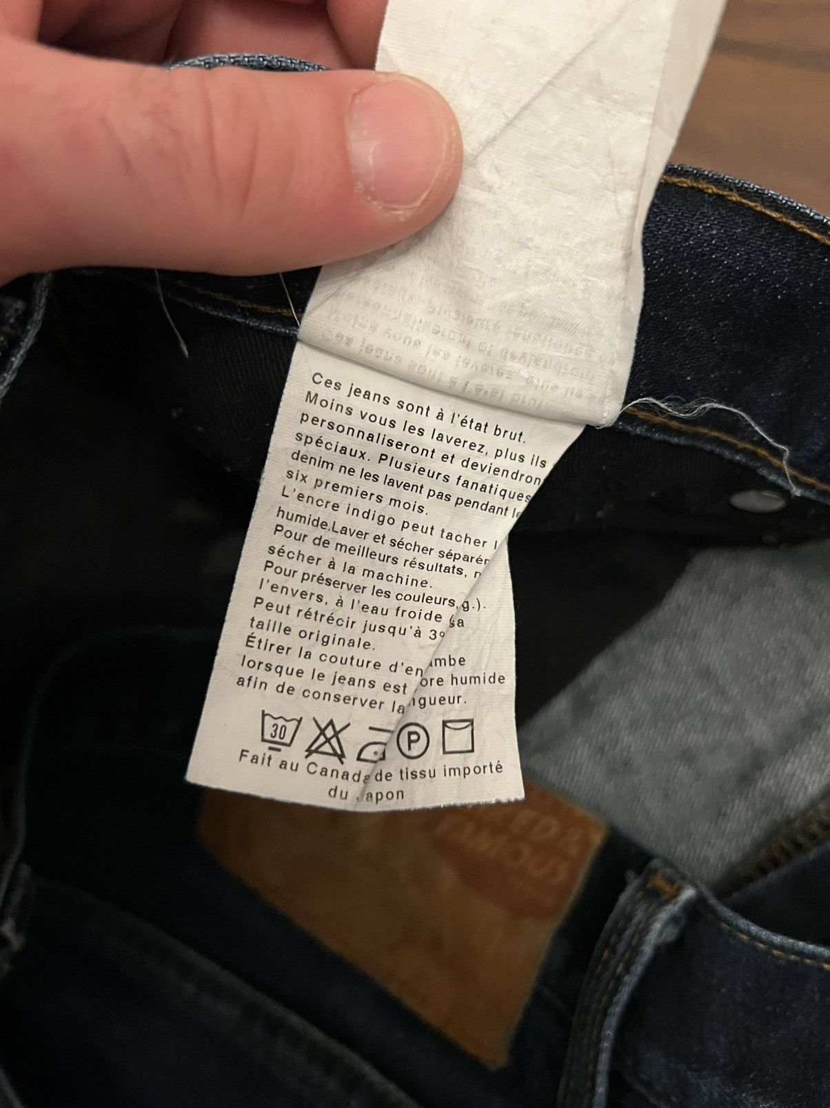 Naked & Famous Naked & Famous OTR Nightshade Stretch Selvedge Jeans Size US 38 / EU 54 - 13 Thumbnail