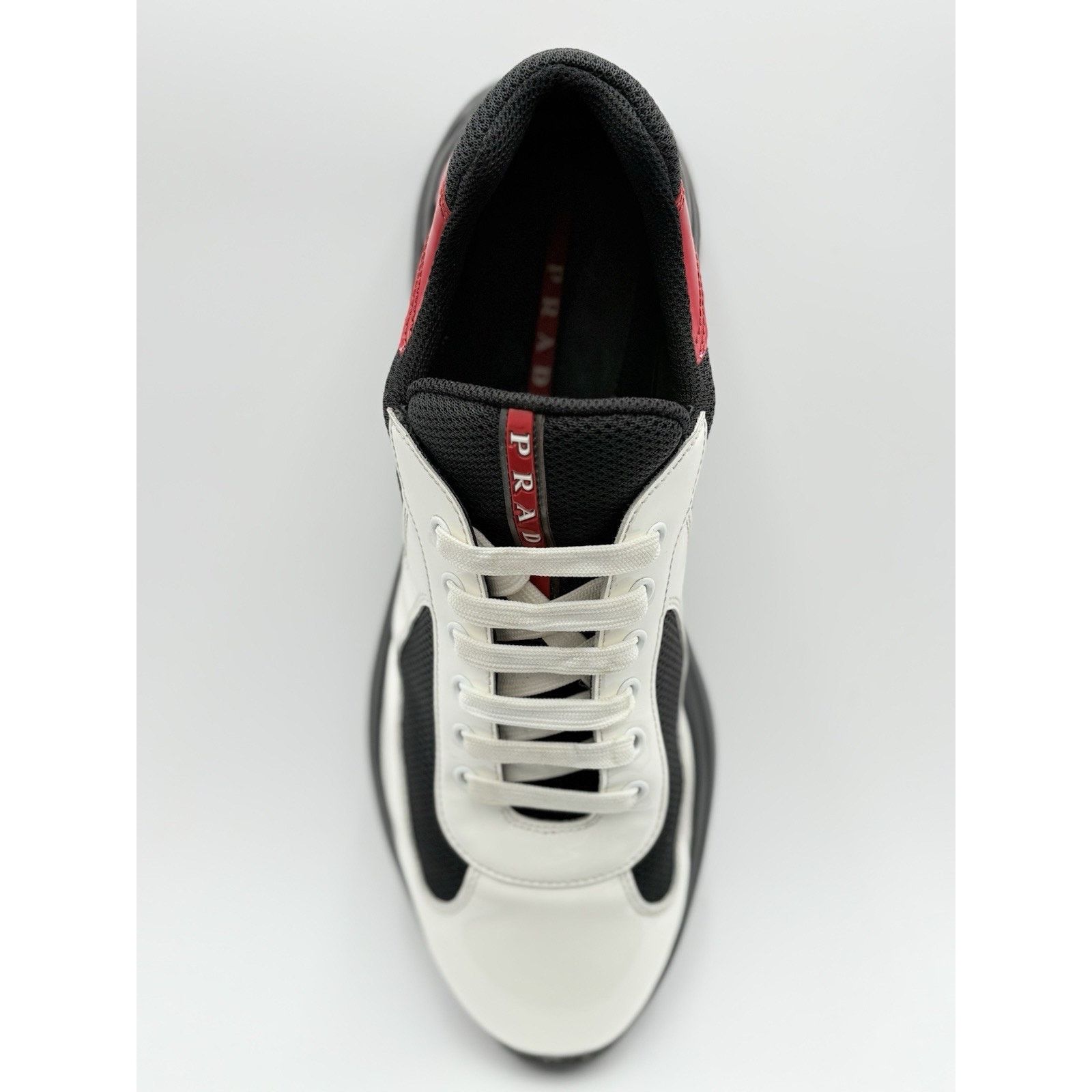 Prada Prada Americas Cup ' Black White Red ' | SUPER CLEAN! Size US 11 / EU 44 - 5 Thumbnail