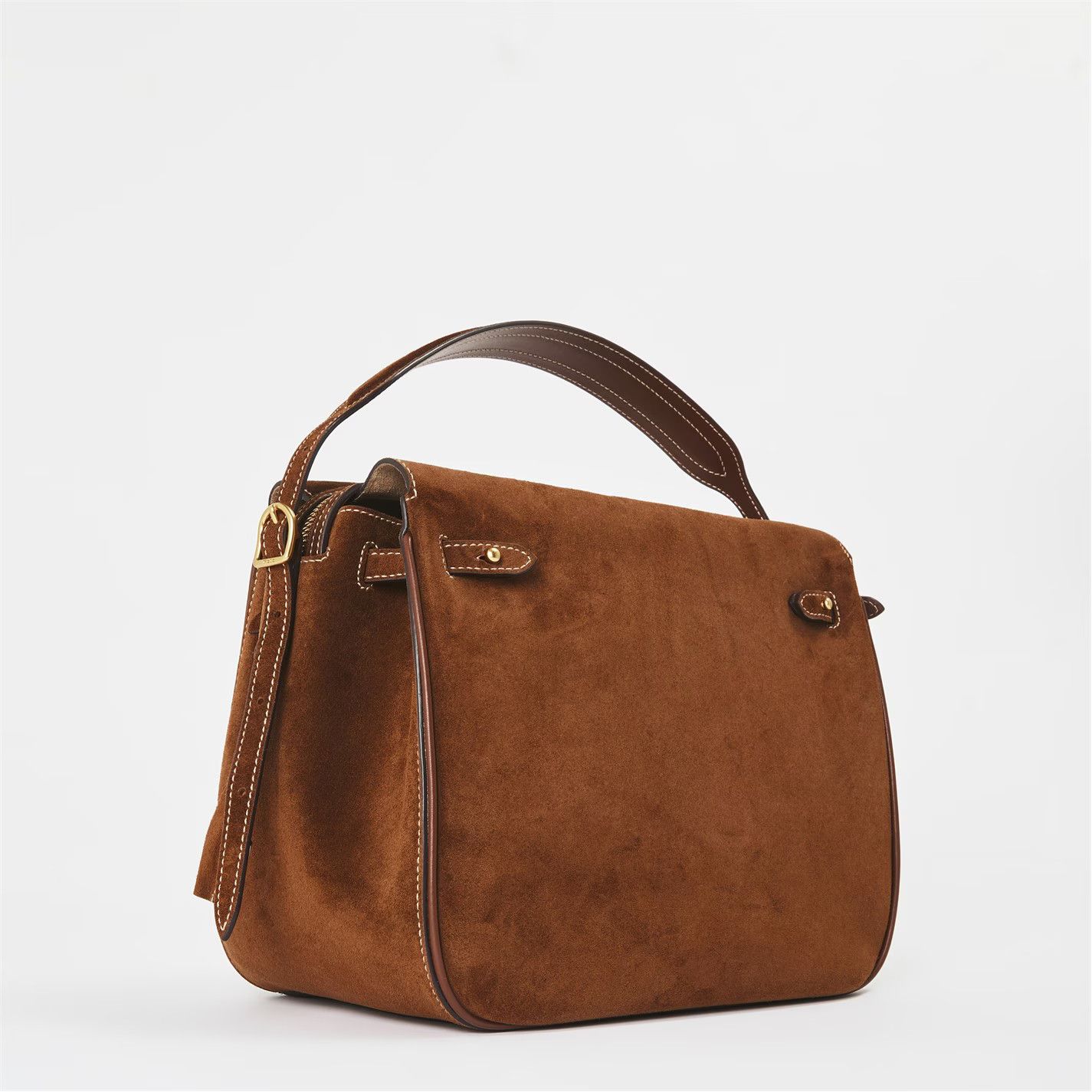 Polo Ralph Lauren o1g2r1mq0825 Size: OS / Polo ID Satchel Bag in Brown Size ONE SIZE - 2 Thumbnail
