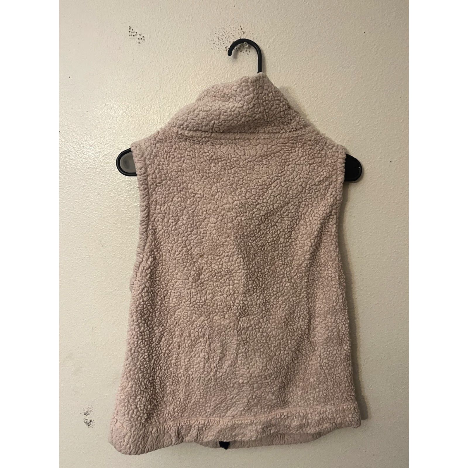 Tommy Hilfiger Tommy Hilfiger Vest Women M Pink Zip Full Zip Faux Fur Sherpa Lining Pockets Stand-Up Collared Lightweight Casual Size M / US 6-8 / IT 42-44 - 2 Thumbnail