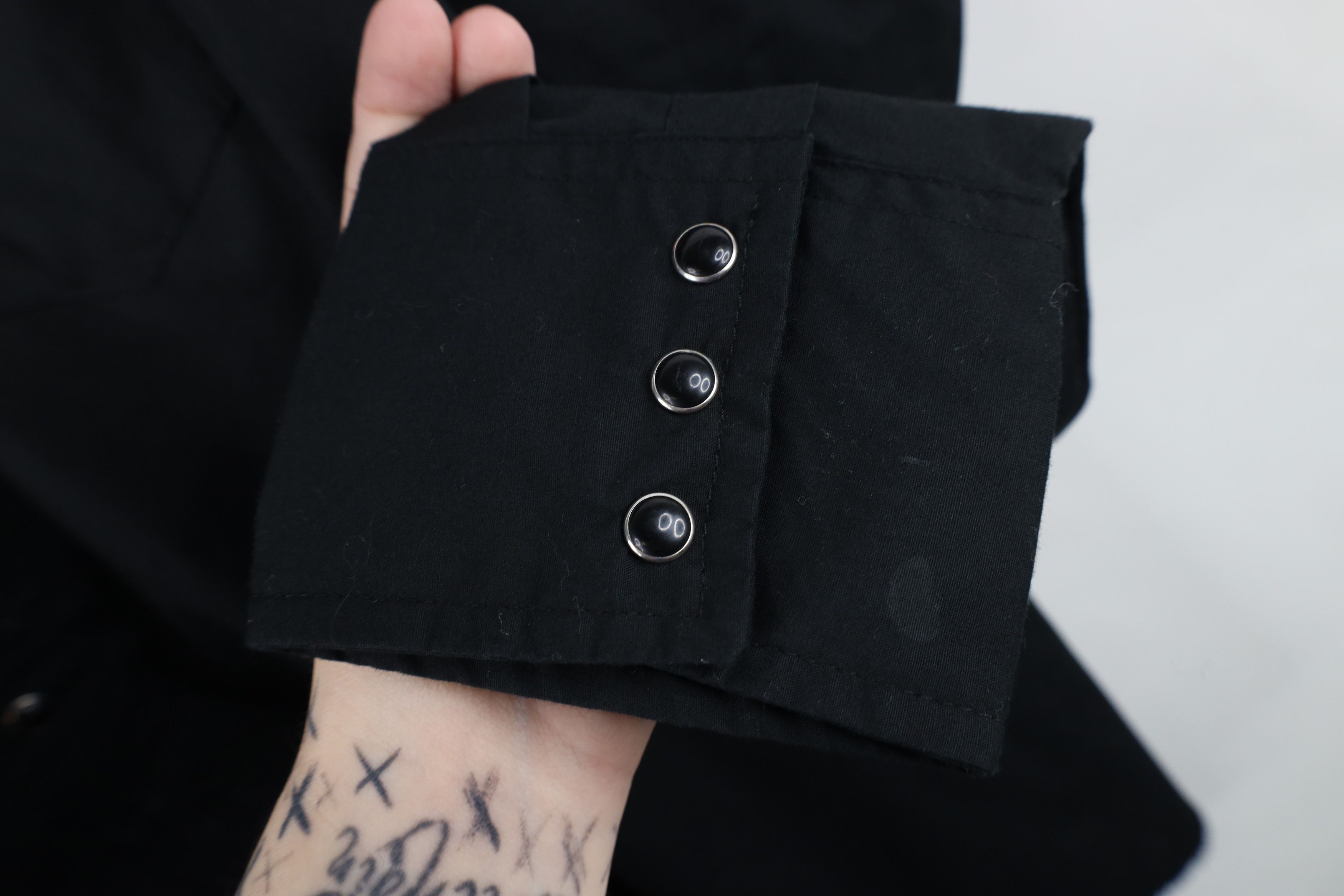 Wrangler Vintage 90s Wrangler Cowboy Snap Button Collared Shirt Black Size US XXL / EU 58 / 5 - 9 Thumbnail