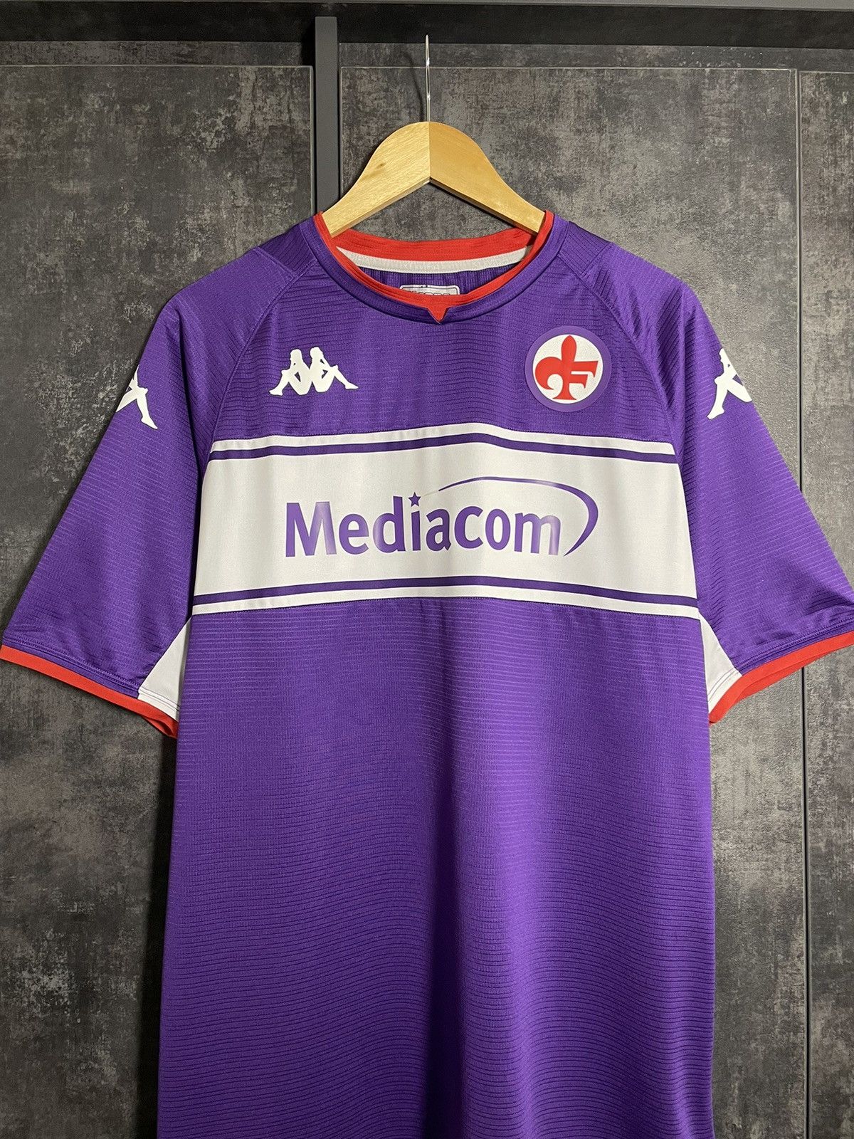 Kappa × Vintage 2021 Kappa Fiorentina Home Soccer Jersey Football Team Hype Size US L / EU 52-54 / 3 - 3 Thumbnail