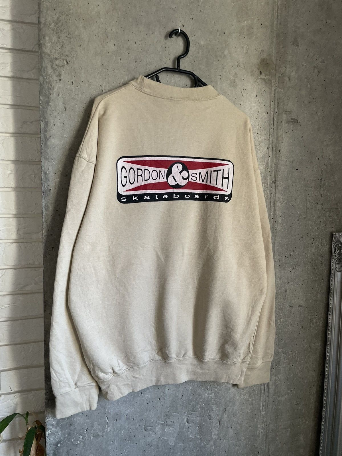 Vintage × Welcome Skateboards Vintage 90s Gordon and Smith Skateboards Sweatshirt Sk8 Y2k Size US XL / EU 56 / 4 - 5 Thumbnail