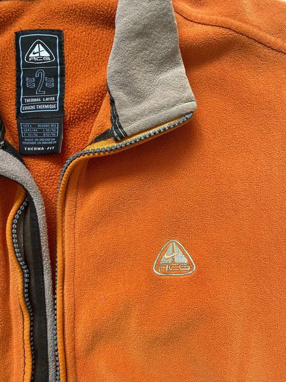 Nike × Nike ACG × Vintage Vintage NIKE ACG Fleece Vest Size L / US 10 / IT 46 - 2 Thumbnail