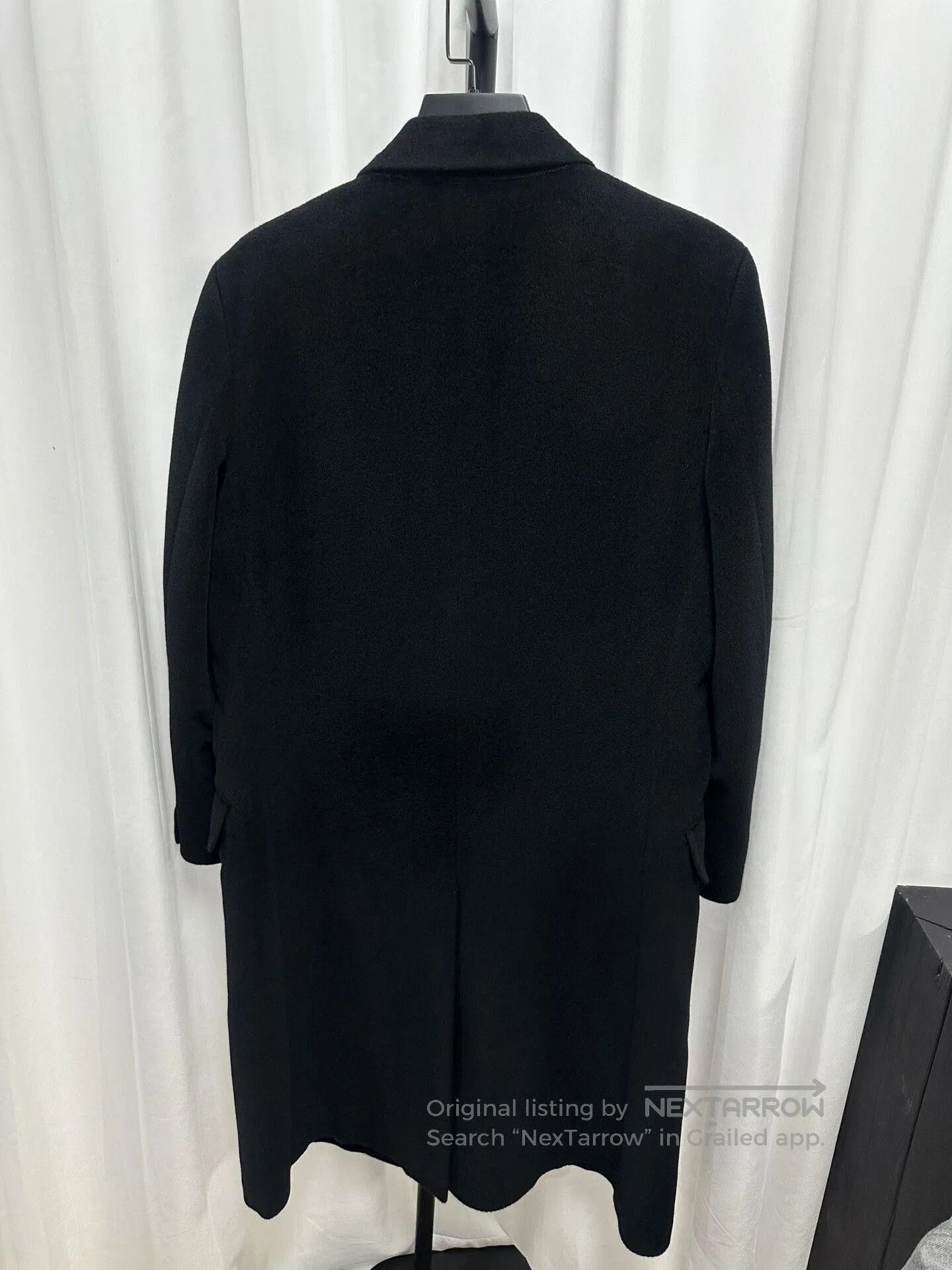 Yohji Yamamoto Soft Blend Wool Overcoat for Fall. Size US M / EU 48-50 / 2 - 5 Thumbnail