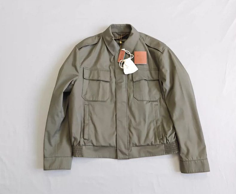 Loro Piana Loro Piana Green Pilot Jacket Coat - dmc Size US L / EU 52-54 / 3 - 1 Thumbnail