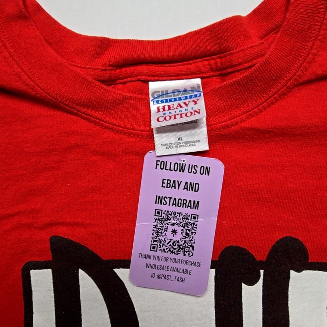 Gildan Vintage Duff Beer Shirt The Simpson Graphic Red XL Tee Y2K Size US XL / EU 56 / 4 - 5 Thumbnail