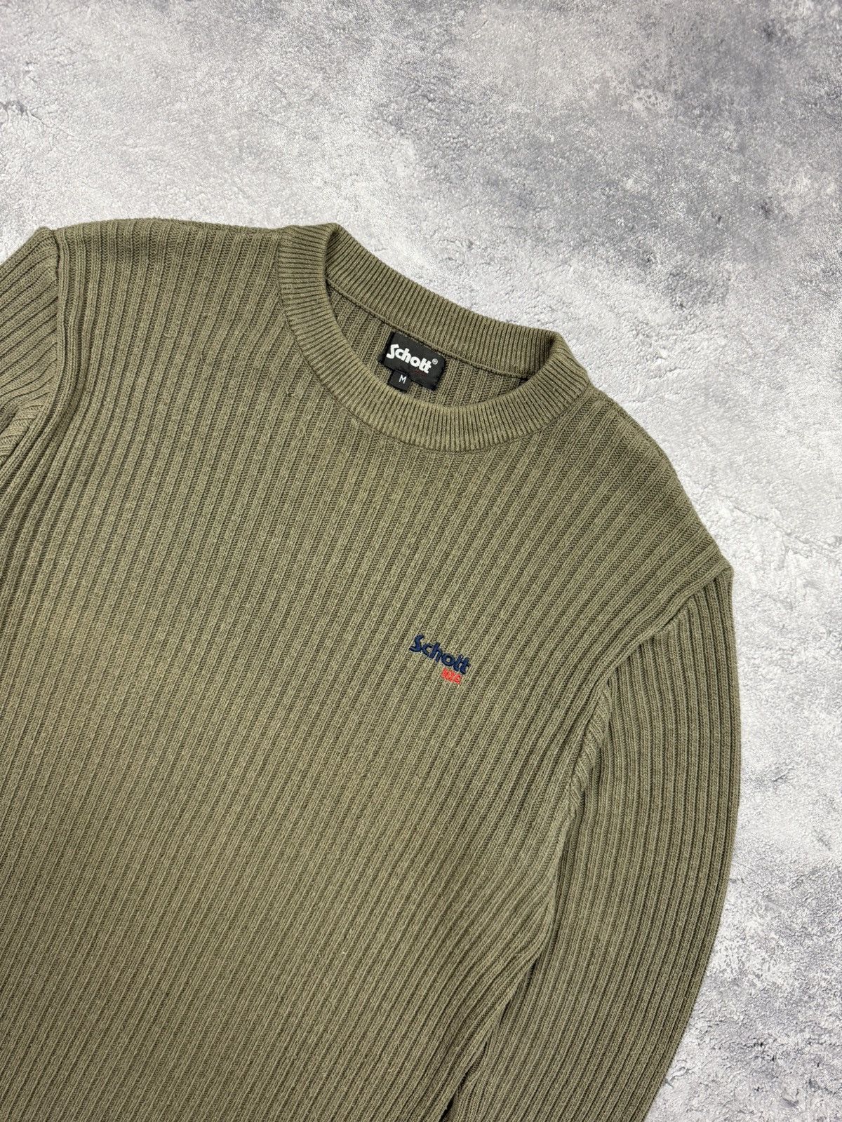 Schott Vintage Schott NYC Sweater Knit Pullover Jumper Y2K Archive Size US M / EU 48-50 / 2 - 7 Thumbnail
