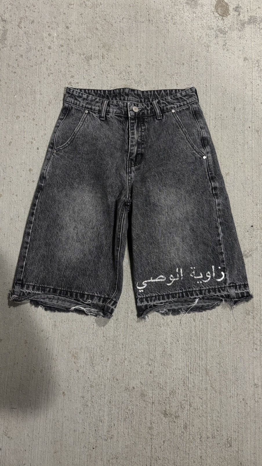 Other Aosuism Guardian Angel Denim Jorts Size US 29 - 1 Thumbnail