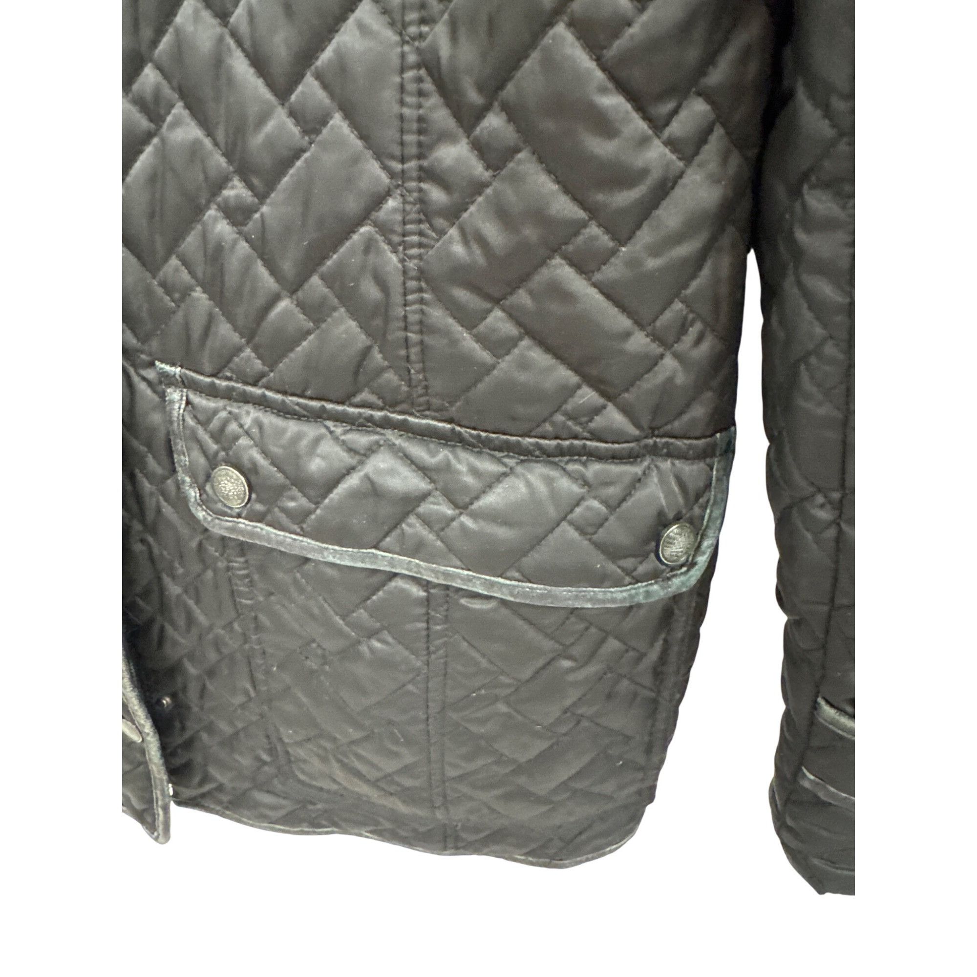 Cole Haan Cole Haan womans black Quilted inuslated coat jacket Size L Size L / US 10 / IT 46 - 4 Thumbnail