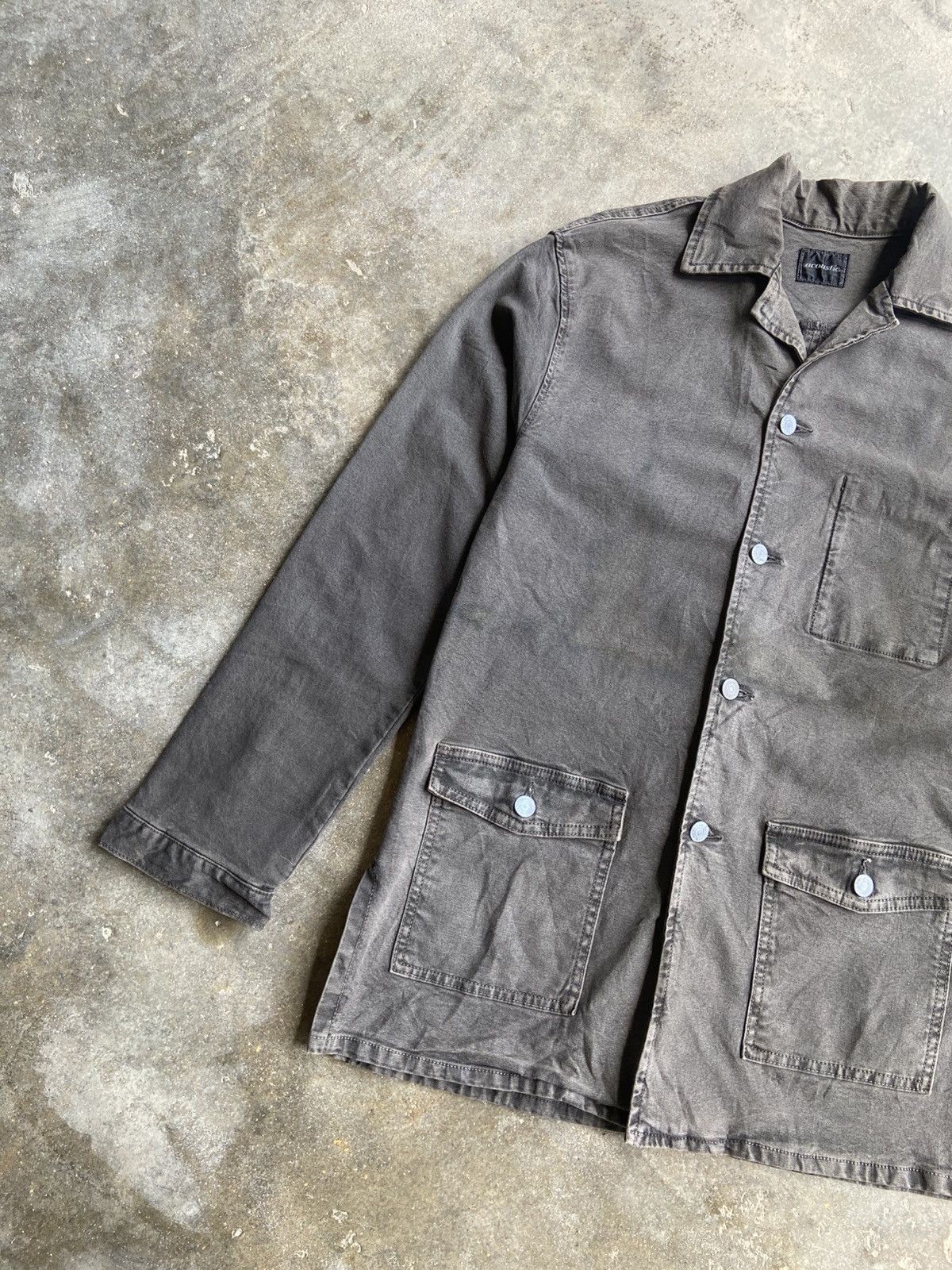 Japanese Brand ACOUSTIC JAPAN CHORE JACKET Size US M / EU 48-50 / 2 - 2 Thumbnail