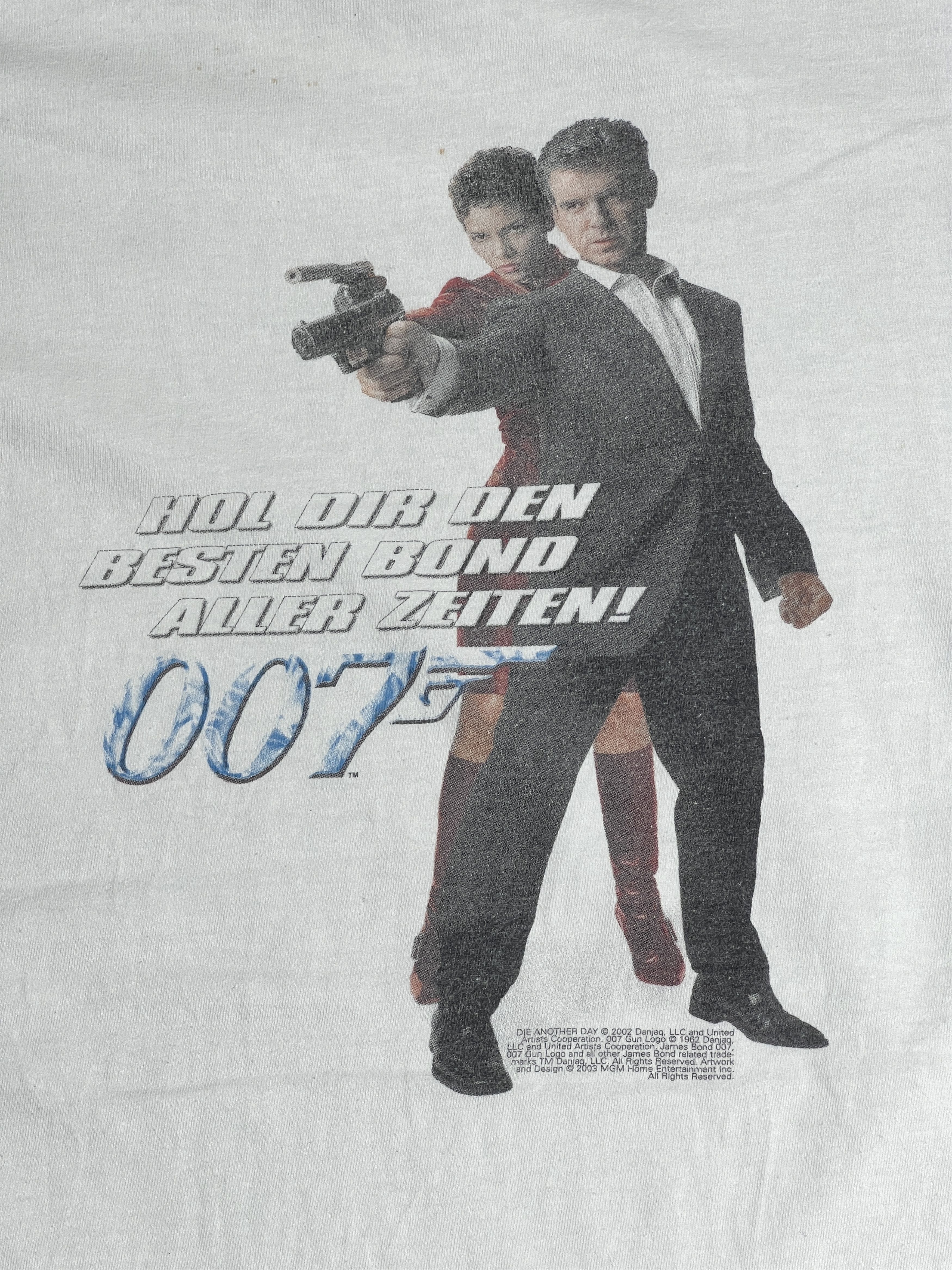 Vintage VTG James Bond 007 Die Another Day Promo Tee (XL) GTME622 Size US XL / EU 56 / 4 - 2 Thumbnail