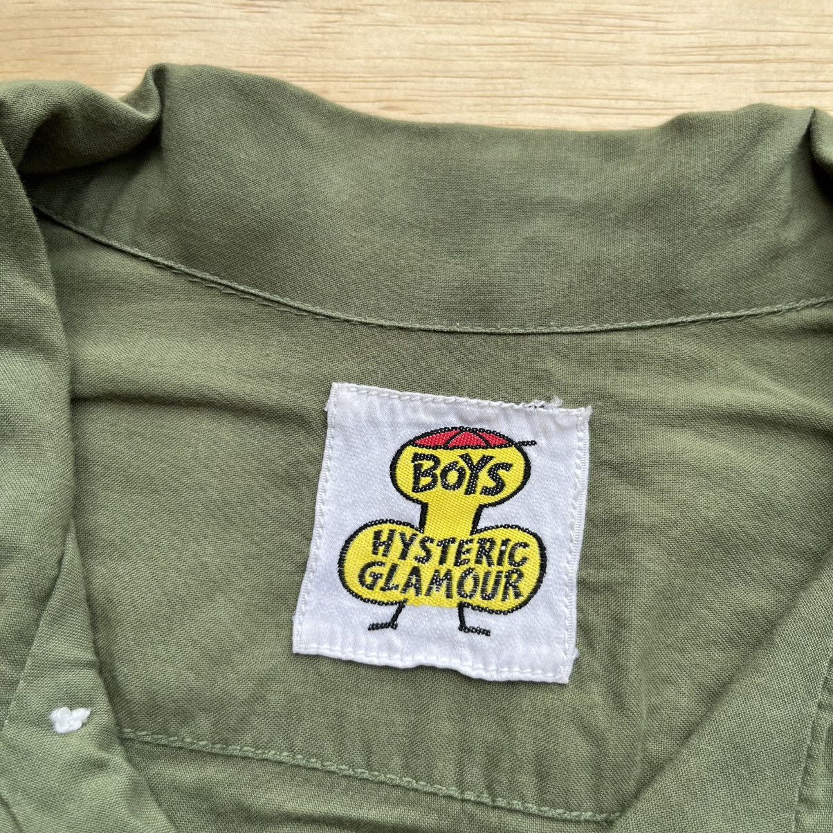 Hysteric Glamour HYSTERIC GLAMOUR BOY OPEN COLLAR SHIRT JAPANESE BRAND VTG Size US S / EU 44-46 / 1 - 6 Thumbnail
