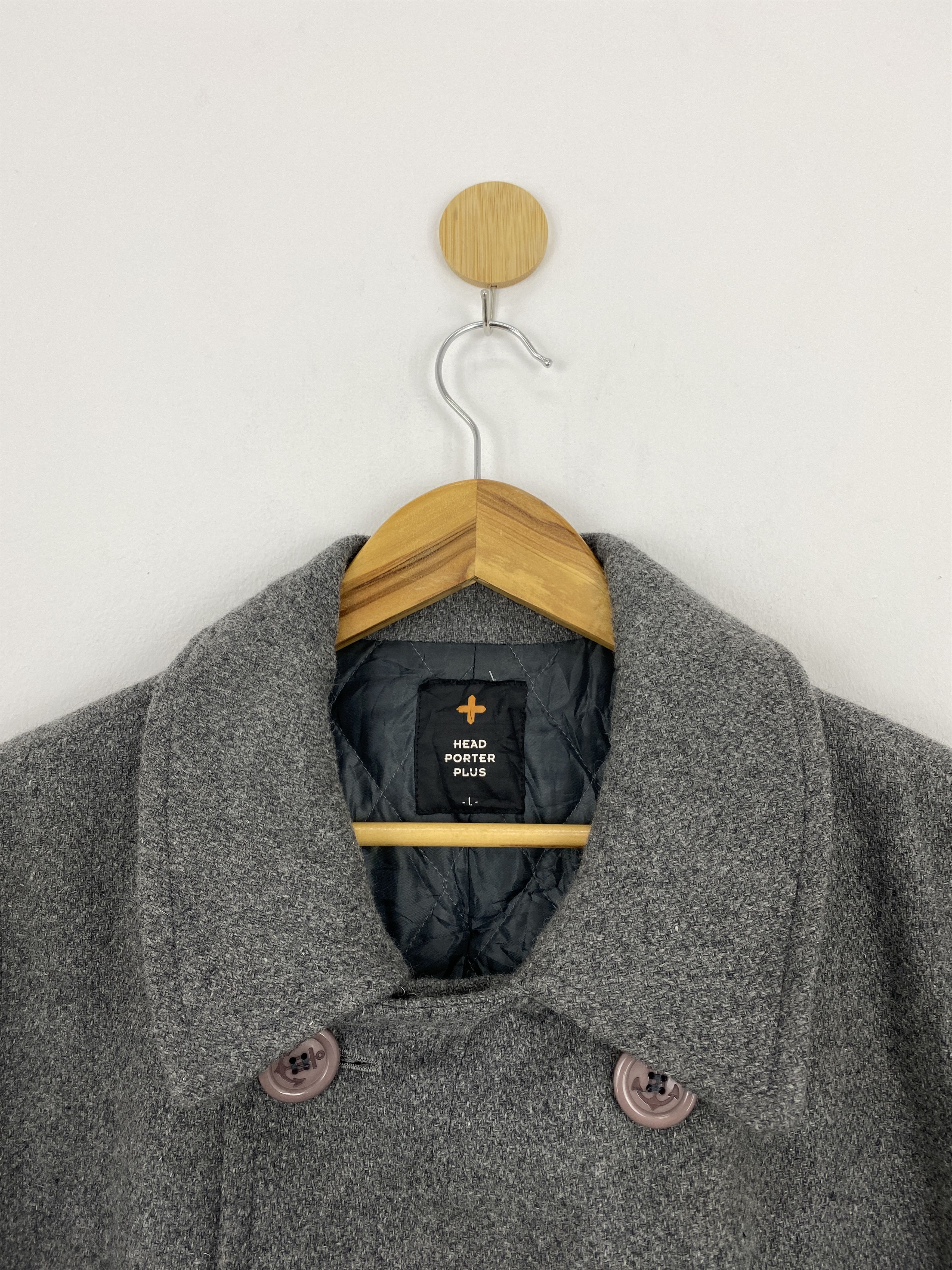 Head Porter Vintage Head Porter Double Breasted Men Coat Jacket J1748 Size US L / EU 52-54 / 3 - 9 Thumbnail