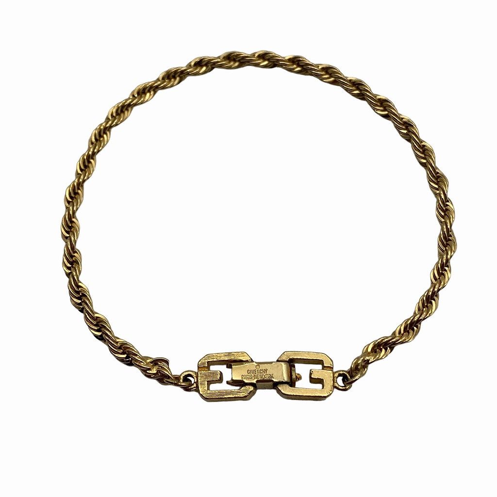 Givenchy GIVENCHY Gold Bracelet Rope Chain Size ONE SIZE - 2 Thumbnail