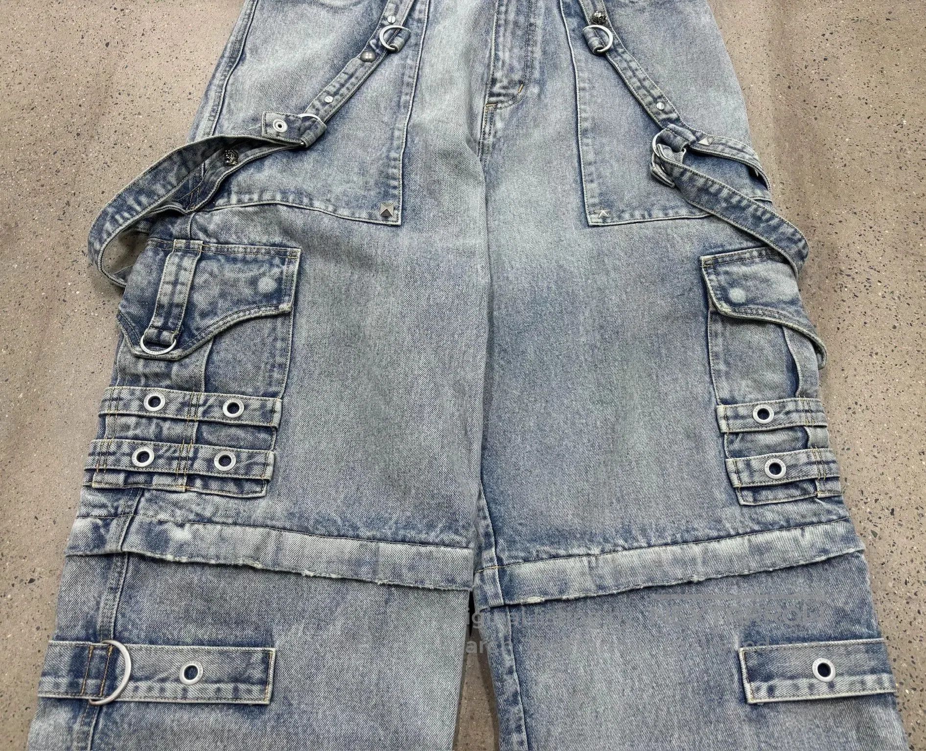 Balenciaga balenciaga raver baggy denim cargo pants. Size US 32 / EU 48 - 6 Thumbnail