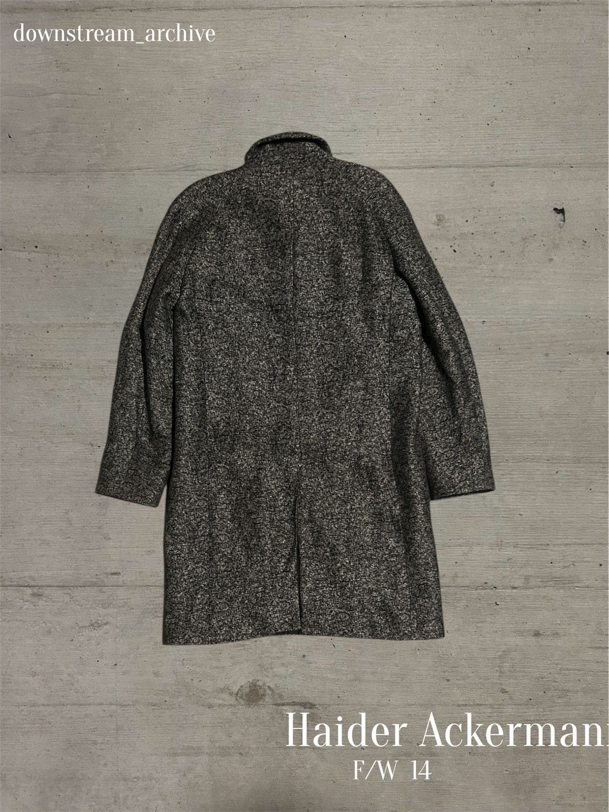Haider Ackermann Haider Ackermann Tweed Double-Breasted coat Size S / US 4 / IT 40 - 3 Thumbnail