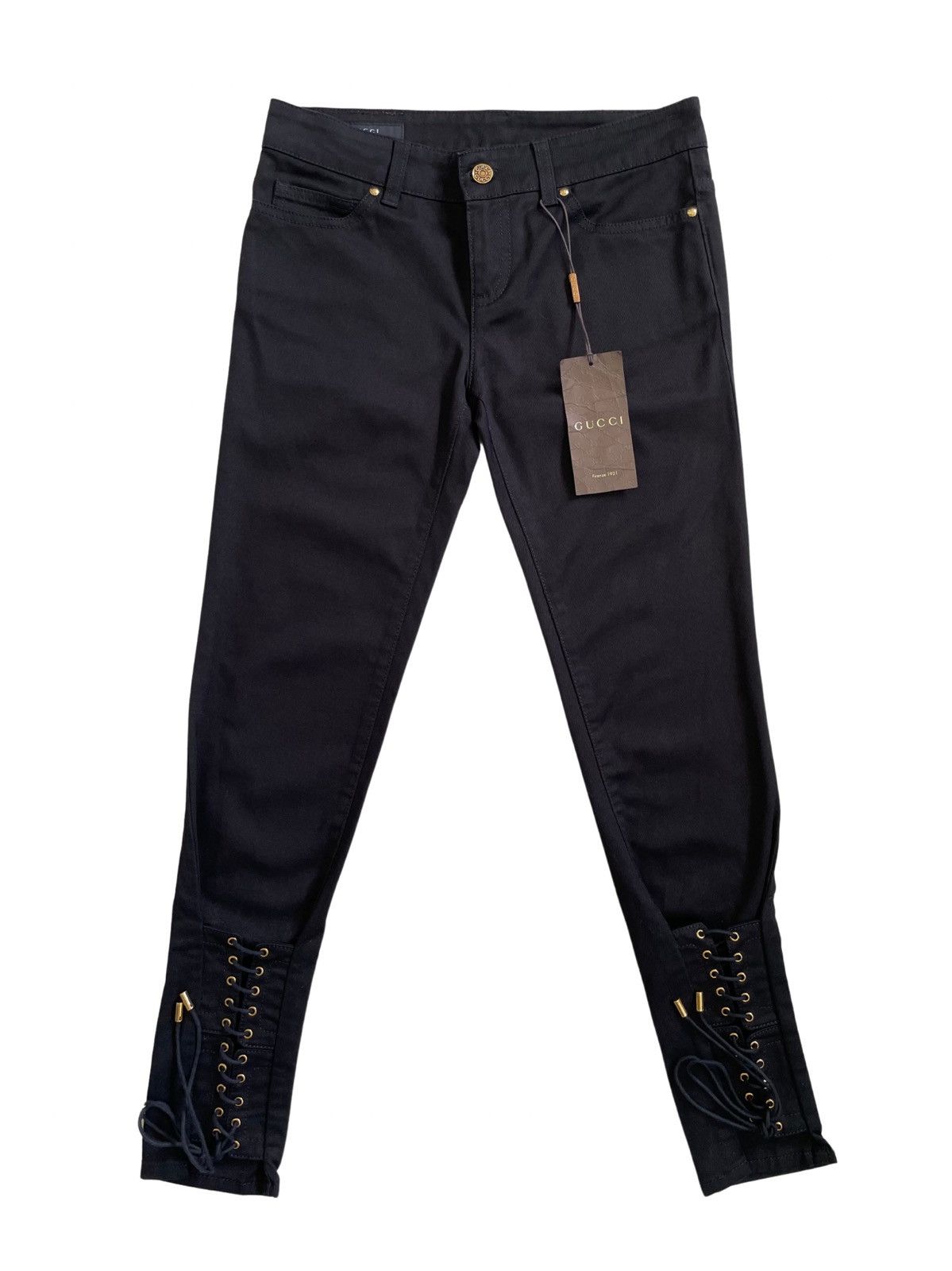 Gucci Gucci Tom Ford Lace Leggings Size 25" / US 0 / IT 36 - 1 Thumbnail