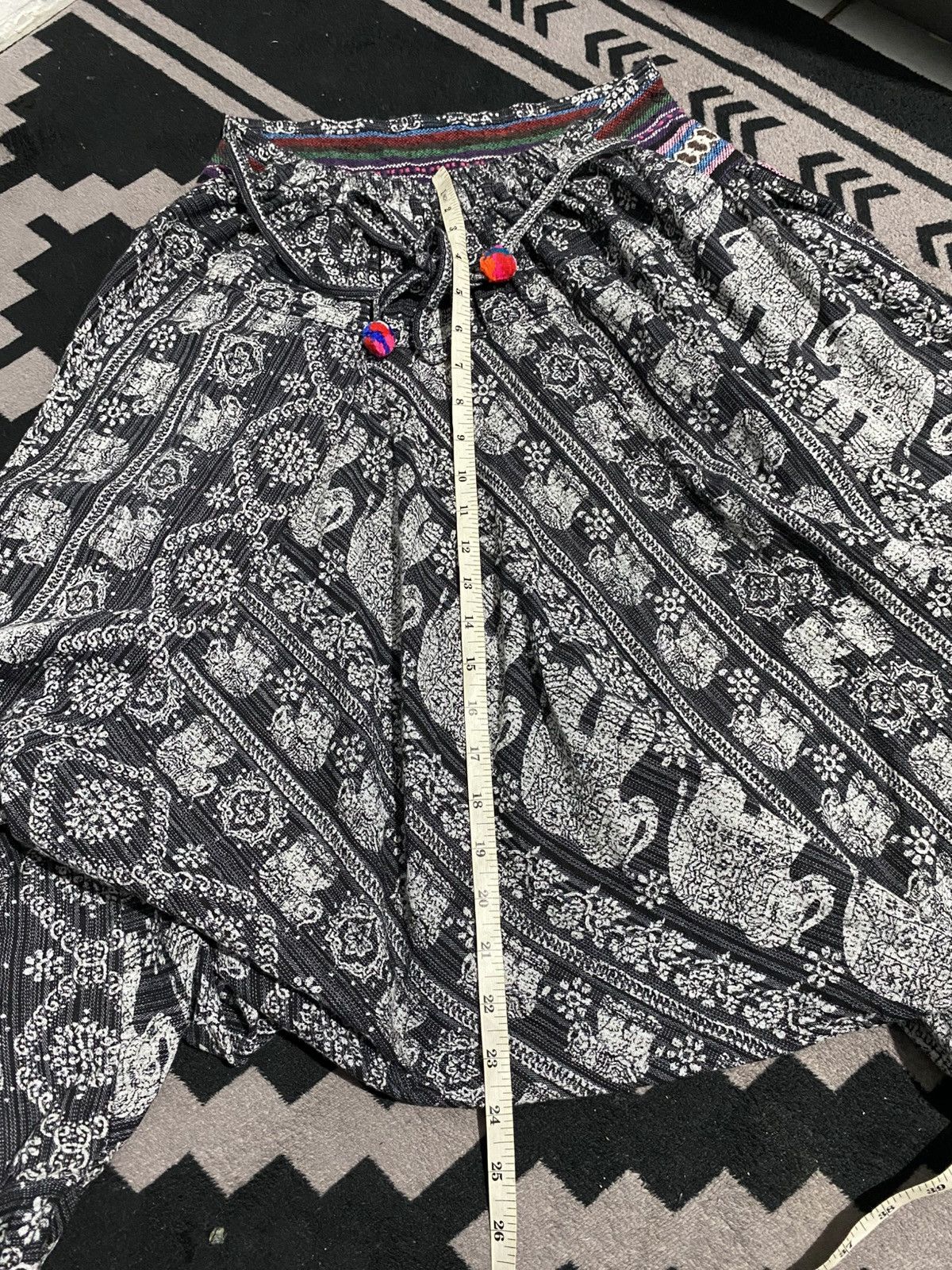 Japanese Brand Vintage japanese harem thailand traditional pants Size US 31 - 9 Thumbnail