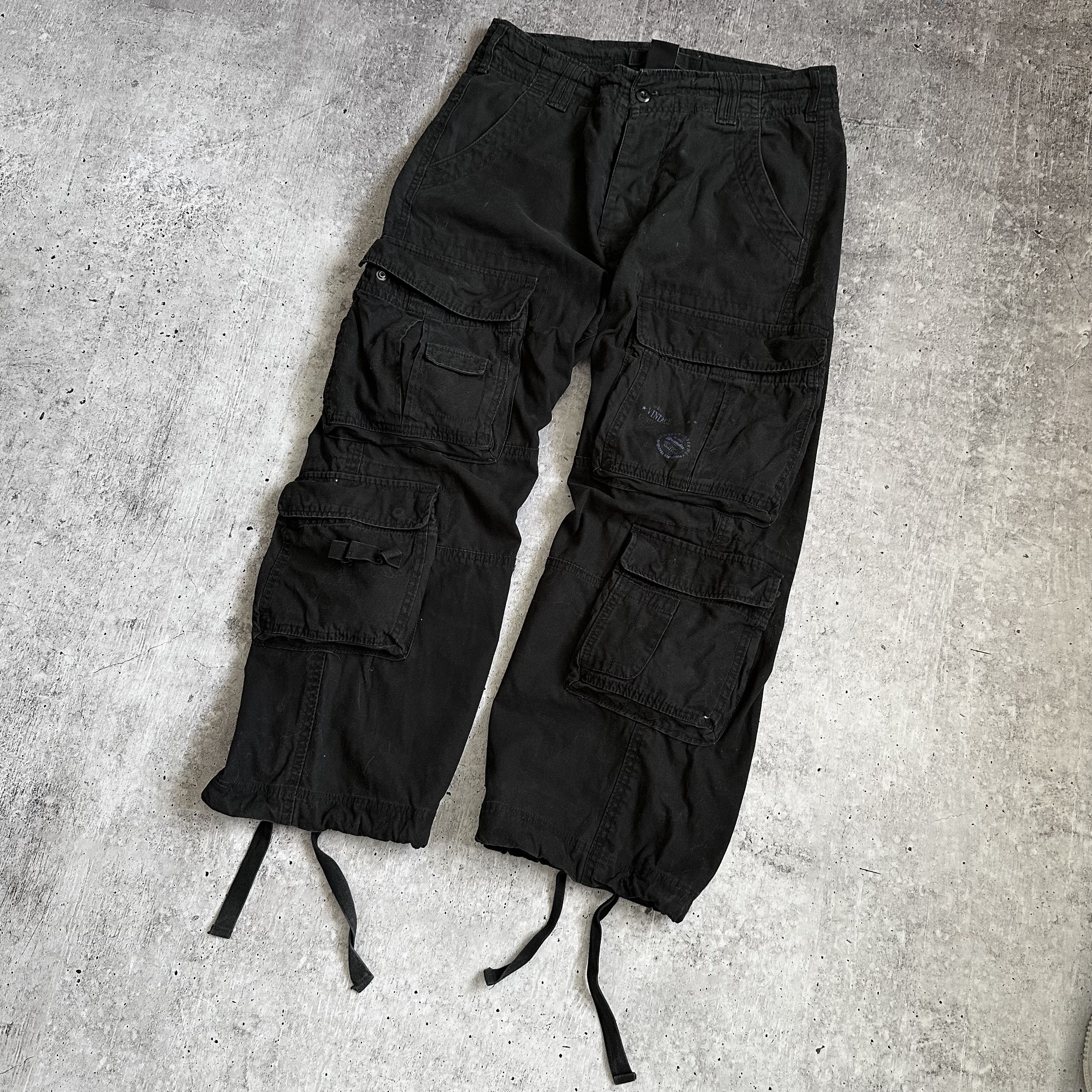 Vintage Vintage Cargo Camo Baggy Oversize Multi Pocket Opium Pants Size US 34 / EU 50 - 6 Thumbnail