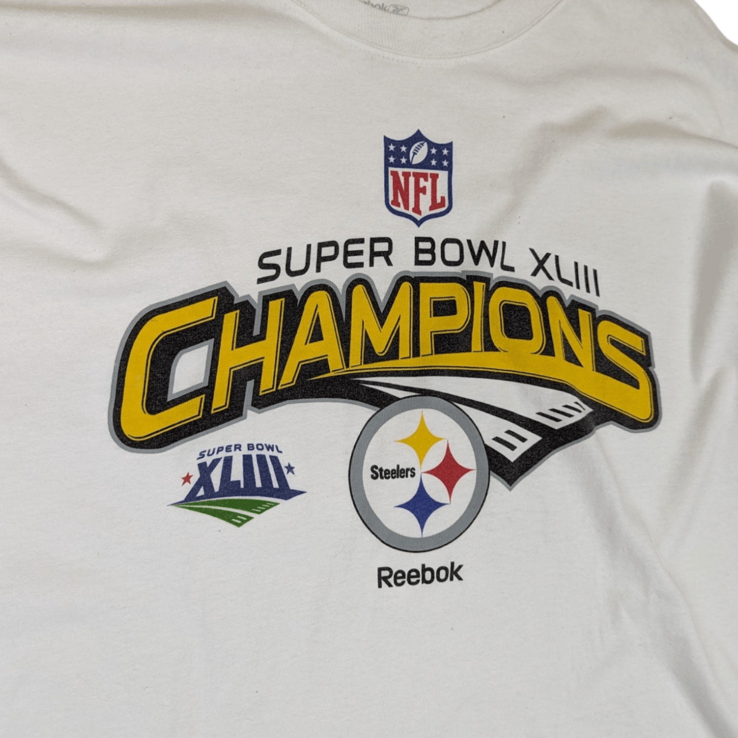 NFL REEBOK NFL Super Bowl XLIII Champion Long Sleeve T-Shirt Size US XXL / EU 58 / 5 - 5 Thumbnail