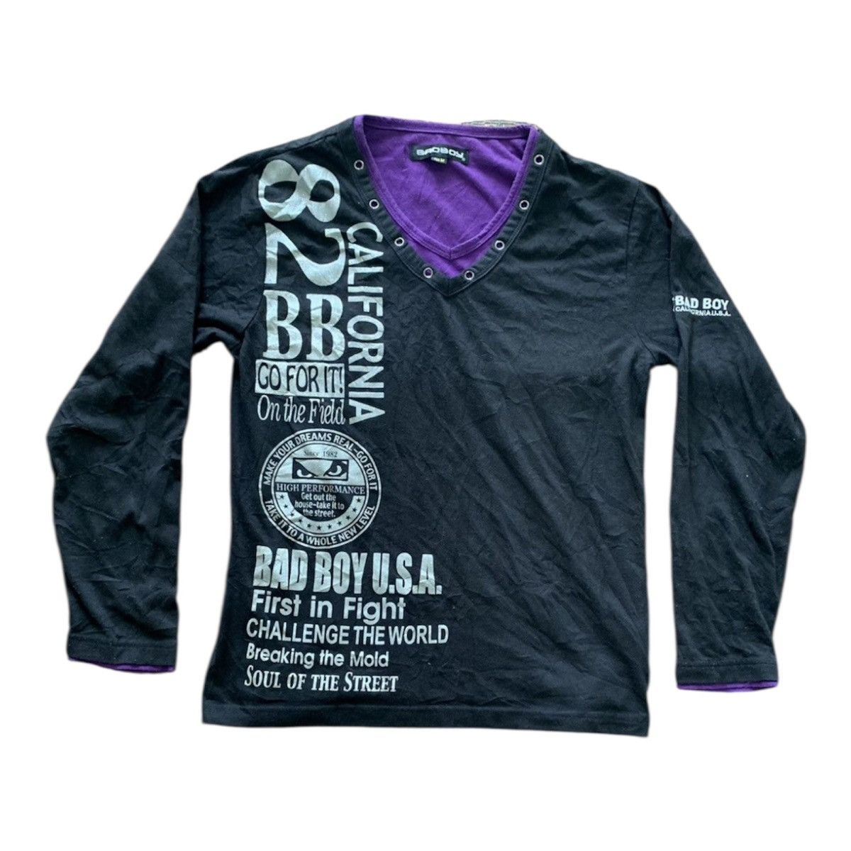 If Six Was Nine ‼️Bad Boy California Usa Bondage cotton Shirt Size US M / EU 48-50 / 2 - 1 Thumbnail