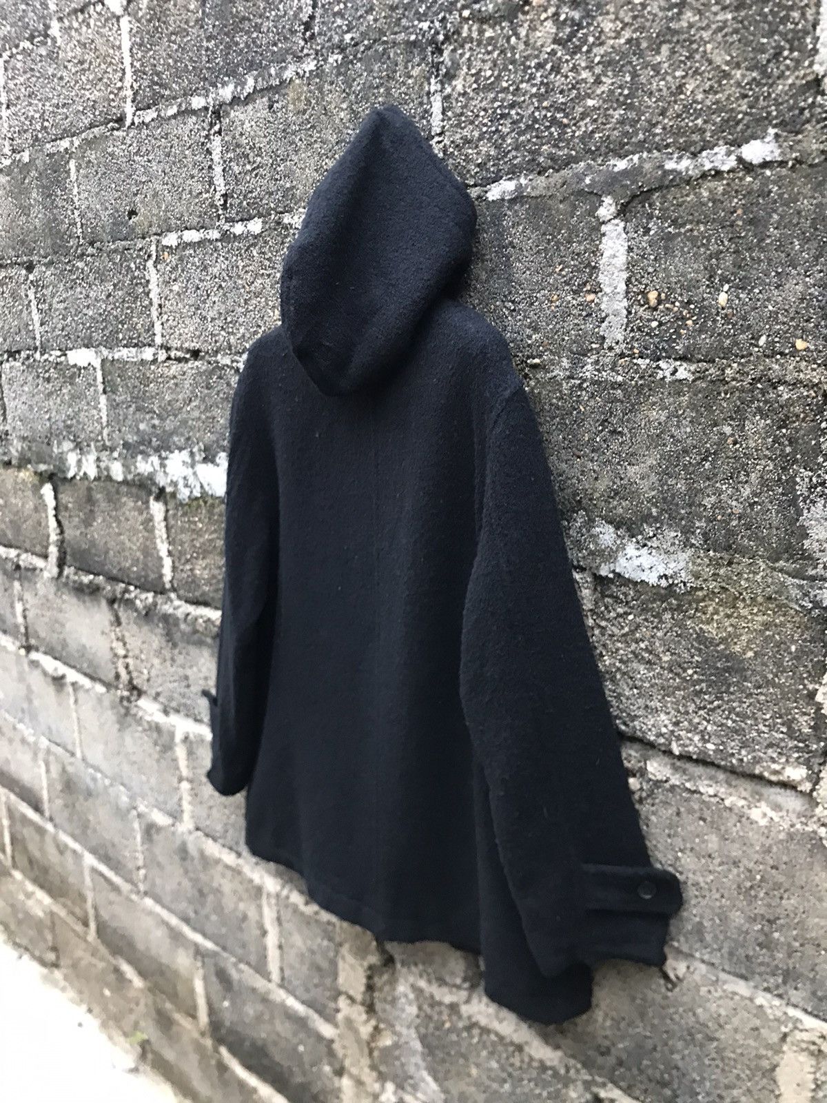 Japanese Brand × Vintage ⚡️ Vintage Do! Family Co Hooded Wool Double Breast Jacket Size US M / EU 48-50 / 2 - 13 Thumbnail