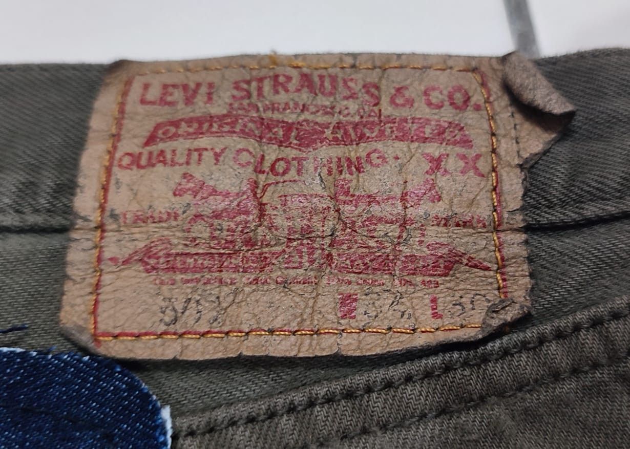Levi's Vintage Clothing LEVIS'501 patcwork vintage distressed Size US 34 / EU 50 - 7 Thumbnail