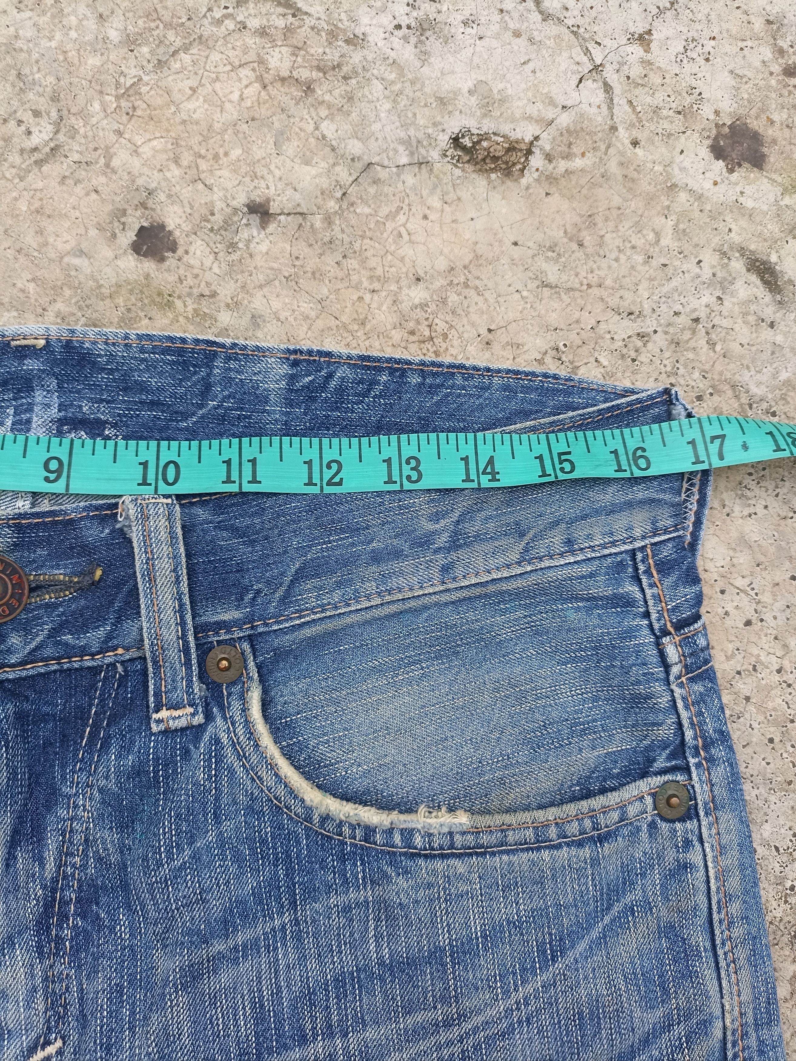 If Six Was Nine Vintage Edwin Blue Trip jeans LGB Size US 33 - 15 Thumbnail