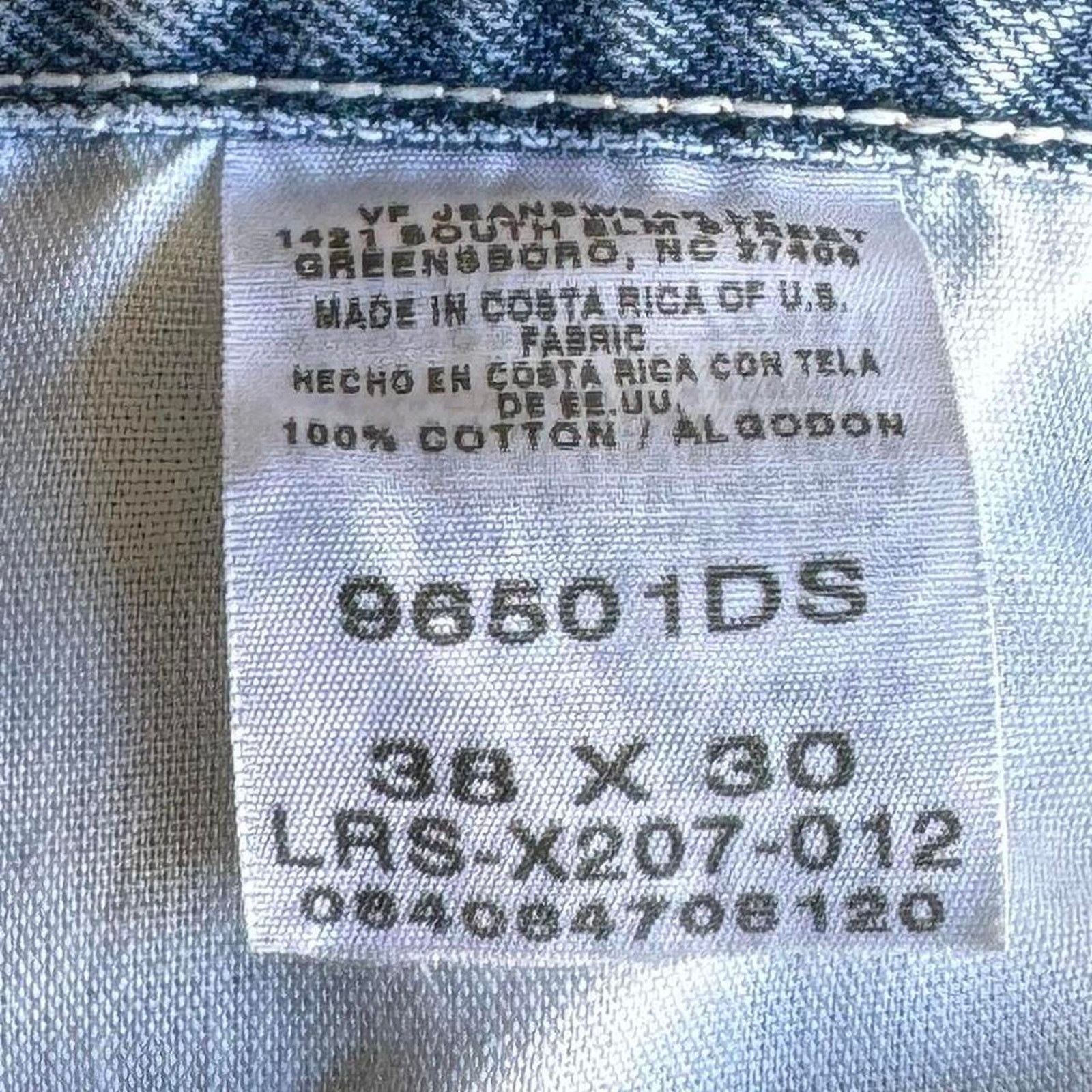 Vintage × Wrangler Vintage Y2K Wrangler Light Wash Essential Denim Jeans Size US 38 / EU 54 - 4 Thumbnail