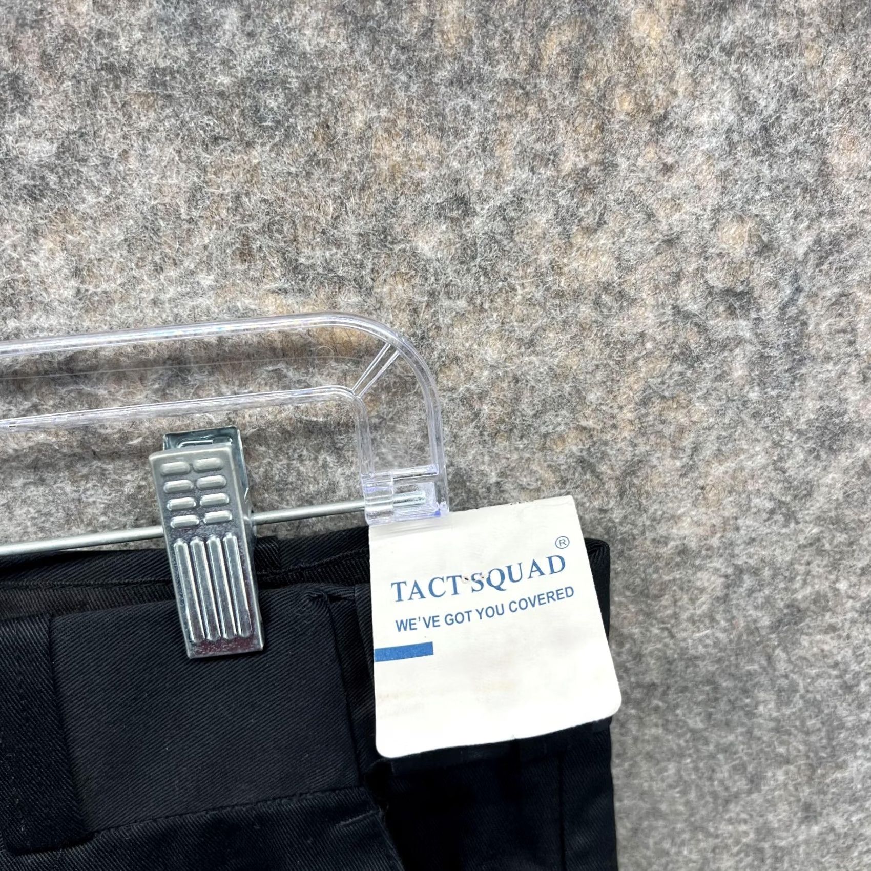 Vintage Tact Squad Pants Men 34 Reg Black Polyester Cargo Pocket Straight Leg Casual Police? Size US 34 / EU 50 - 4 Thumbnail